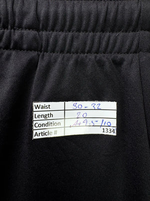 Tek Gear® Waist: 30" to 32" | Black | Drey Tek Sports Shorts | Poly | 1334 - Genuine Maal