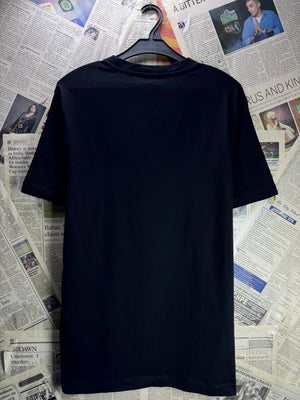 Primark® Small | Chest: 19" | Black | T-Shirt | Cotton - Elastane | 4694 - Genuine Maal