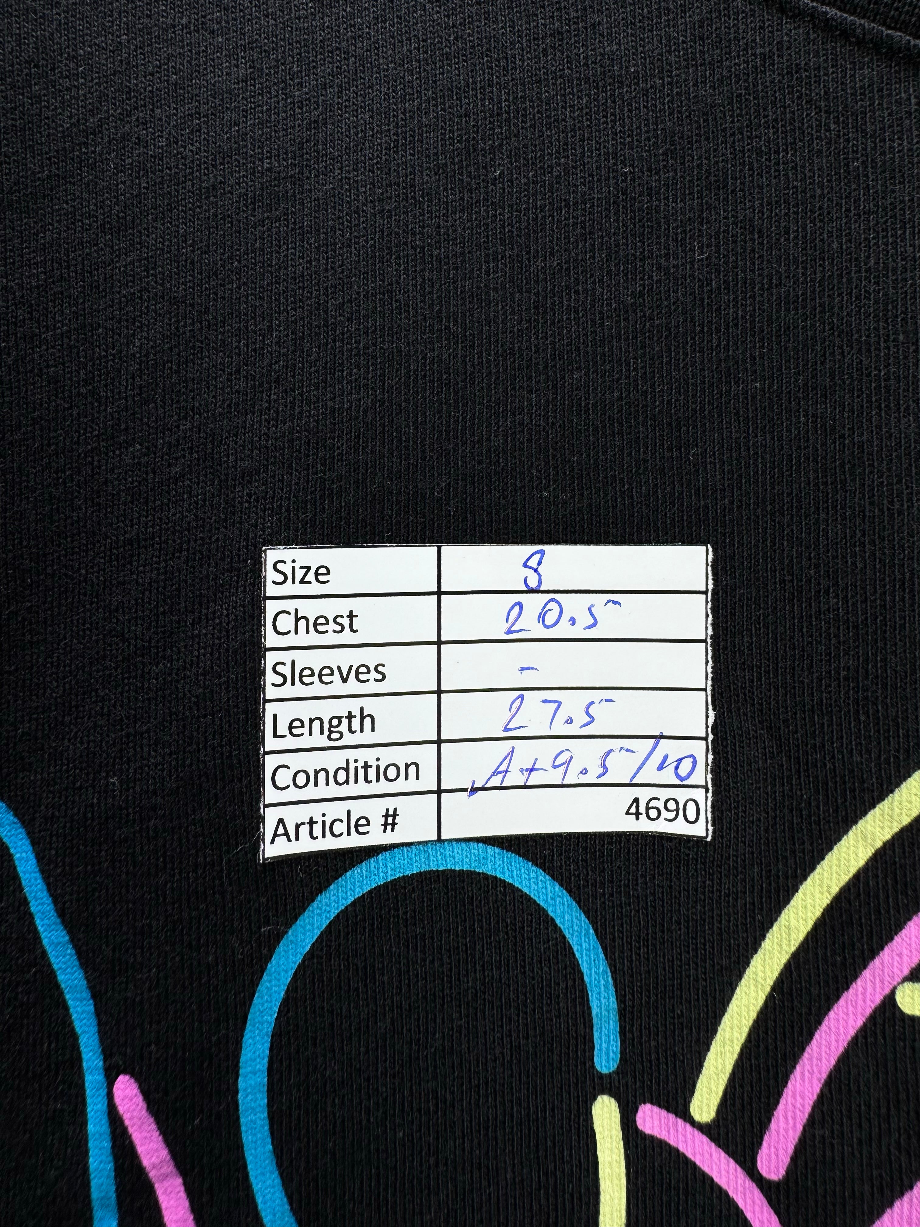 Disney® Small | Chest: 20.5" | Black | T-Shirt | Cotton | 4690 - Genuine Maal