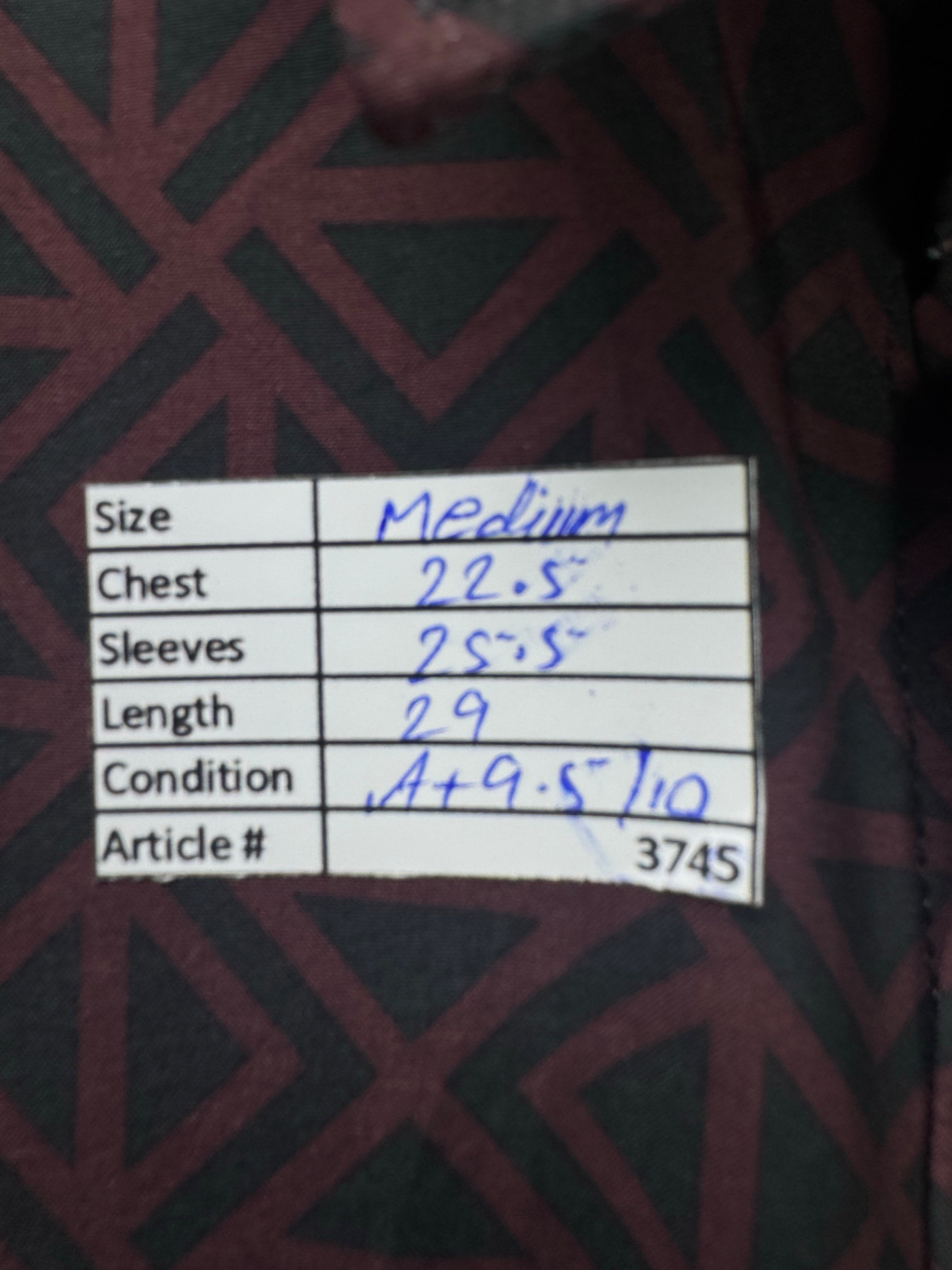 Nickel & Iron® Medium | Chest: 22.5" | Burgundy | Shirt | Poly - Spandex | 3745 - Genuine Maal