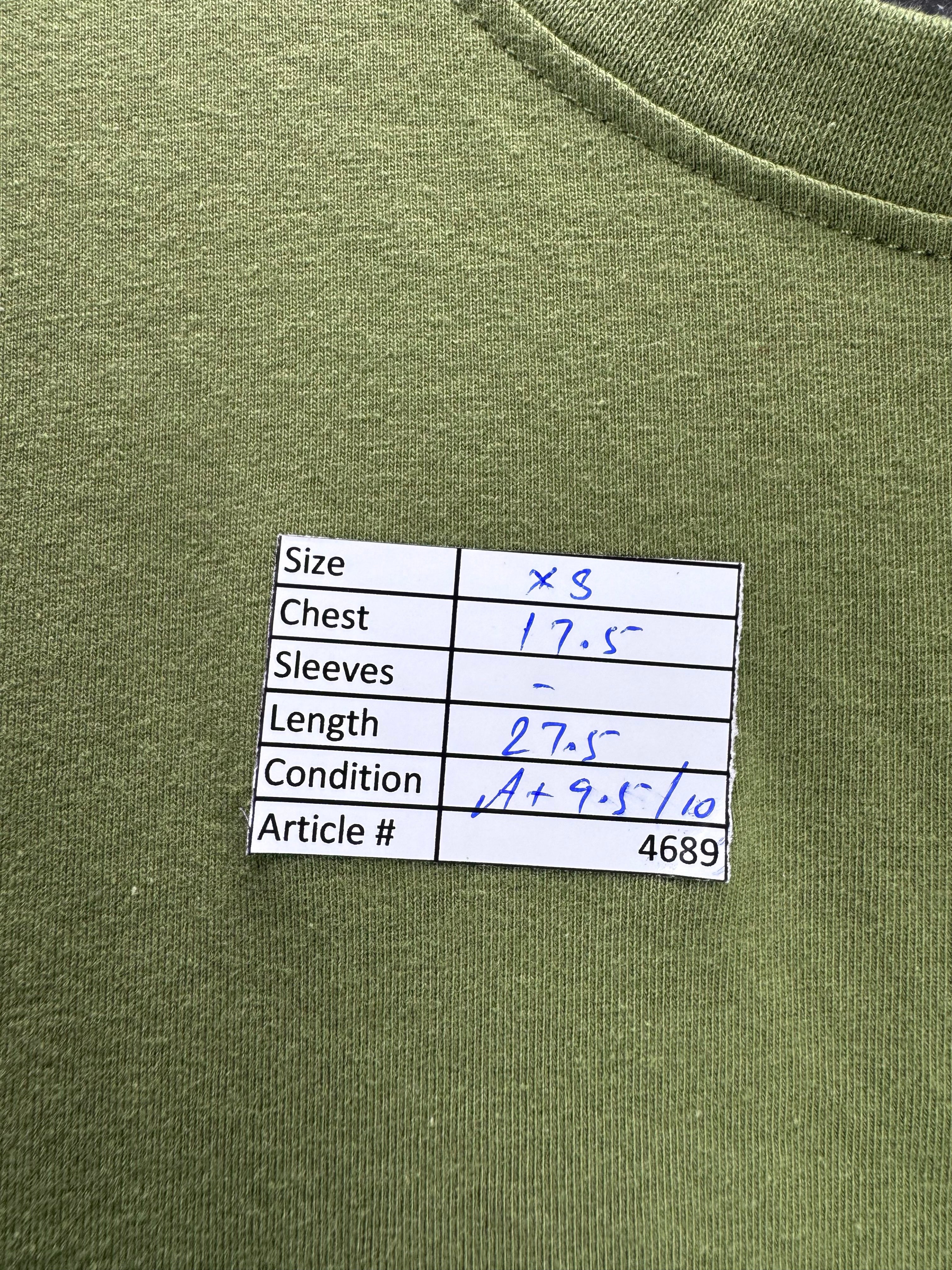 MAN® XS | Chest: 17.5" | Green | T-Shirt | Cotton - Elastane | 4689 - Genuine Maal