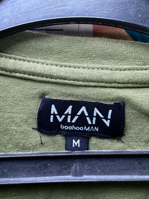 MAN® XS | Chest: 17.5" | Green | T-Shirt | Cotton - Elastane | 4689 - Genuine Maal