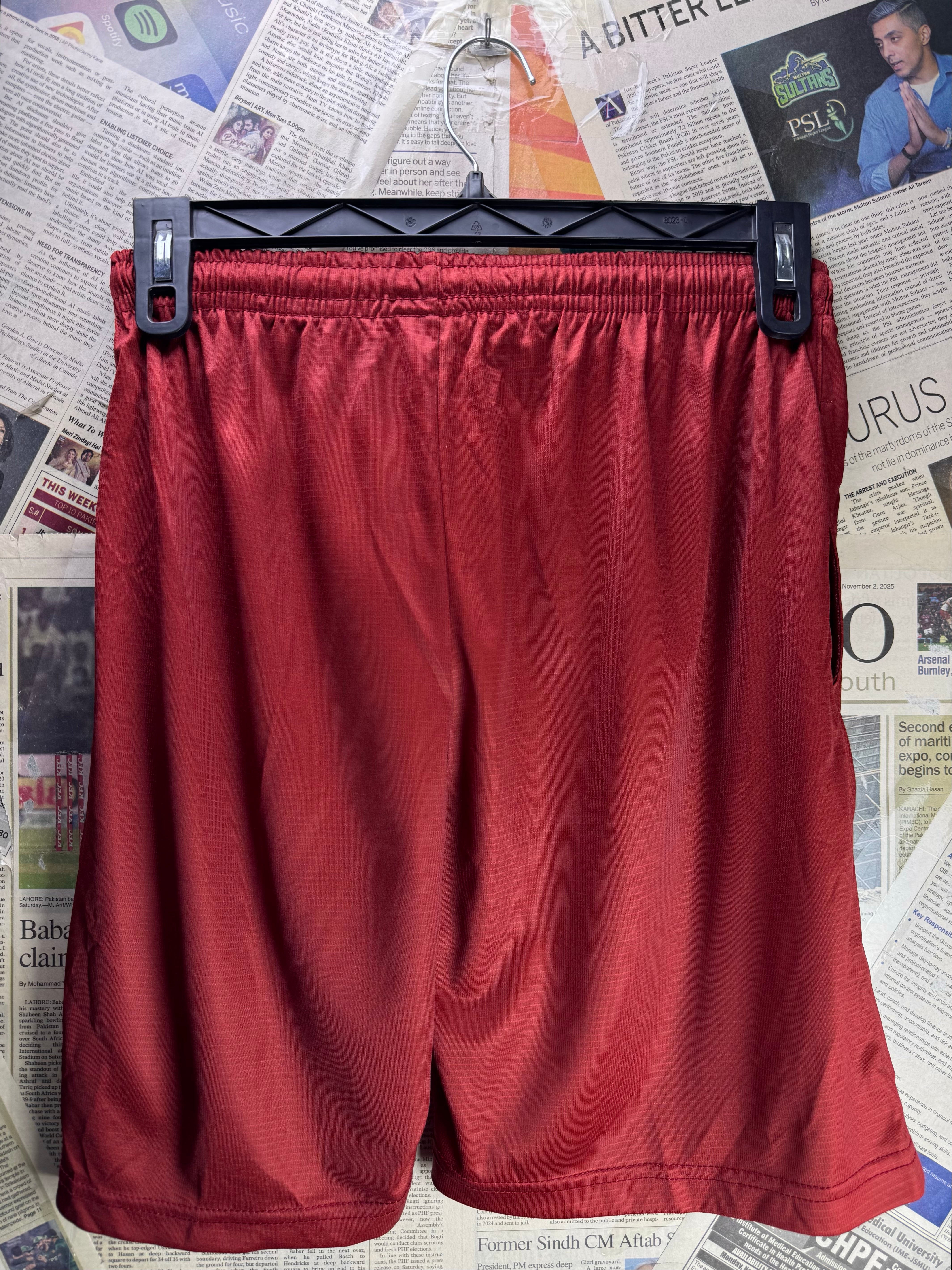 Gymarmour® Small | Chest: 20" | Red | Sports Track Suit | Poly | 4682 - Genuine Maal