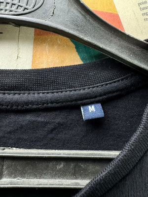 ® Small | Chest: 21" | Black | T-Shirt | Cotton | 4706 - Genuine Maal