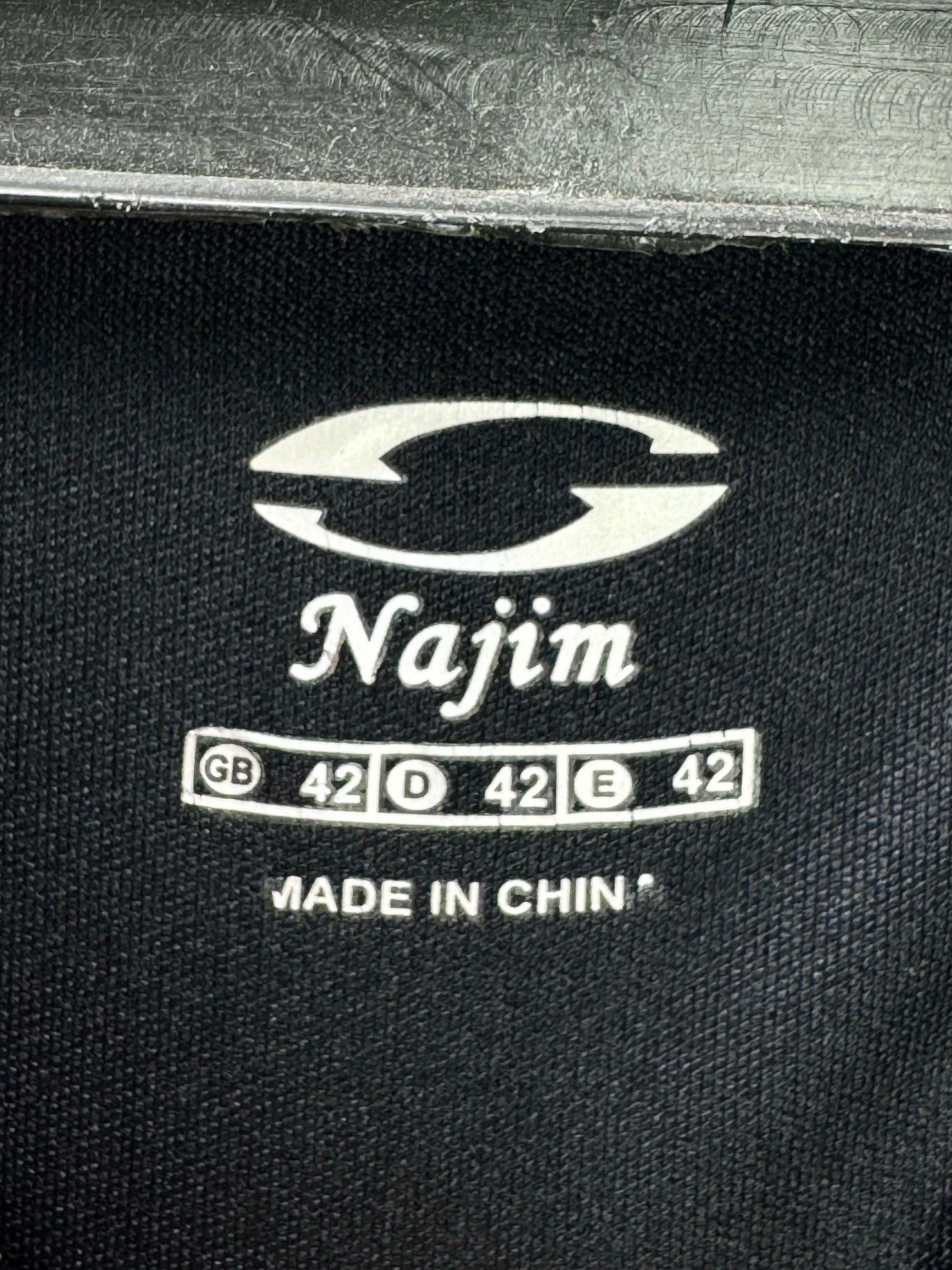 Najim® Medium | Chest: 21.5" | Black | Sports Shirt | Poly | 3744 - Genuine Maal