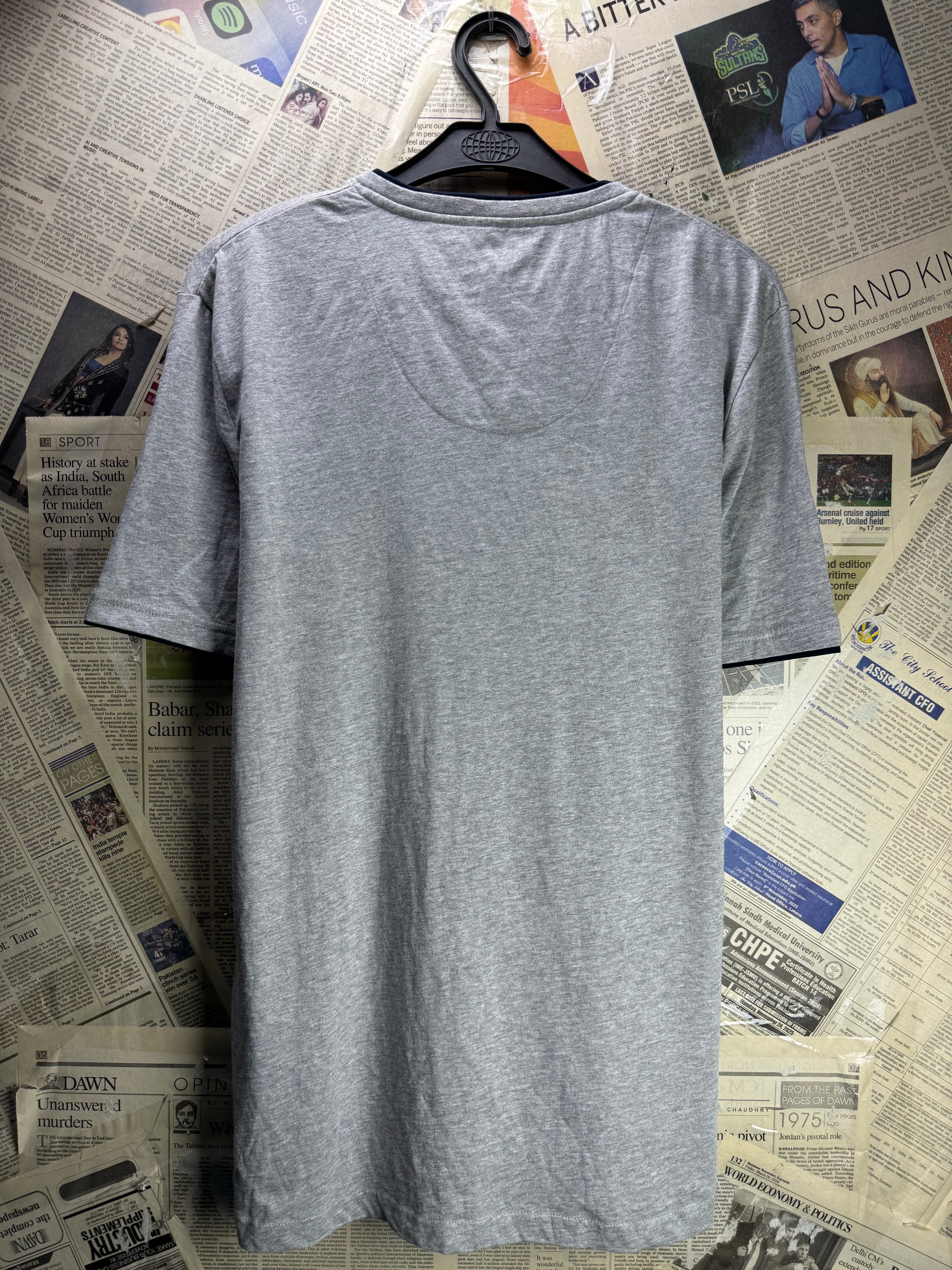 Max® Small | Chest: 19.5" | Grey | T-Shirt | Poly - Cotton | 4708 - Genuine Maal