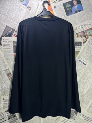 Najim® Medium | Chest: 21.5" | Black | Sports Shirt | Poly | 3744 - Genuine Maal