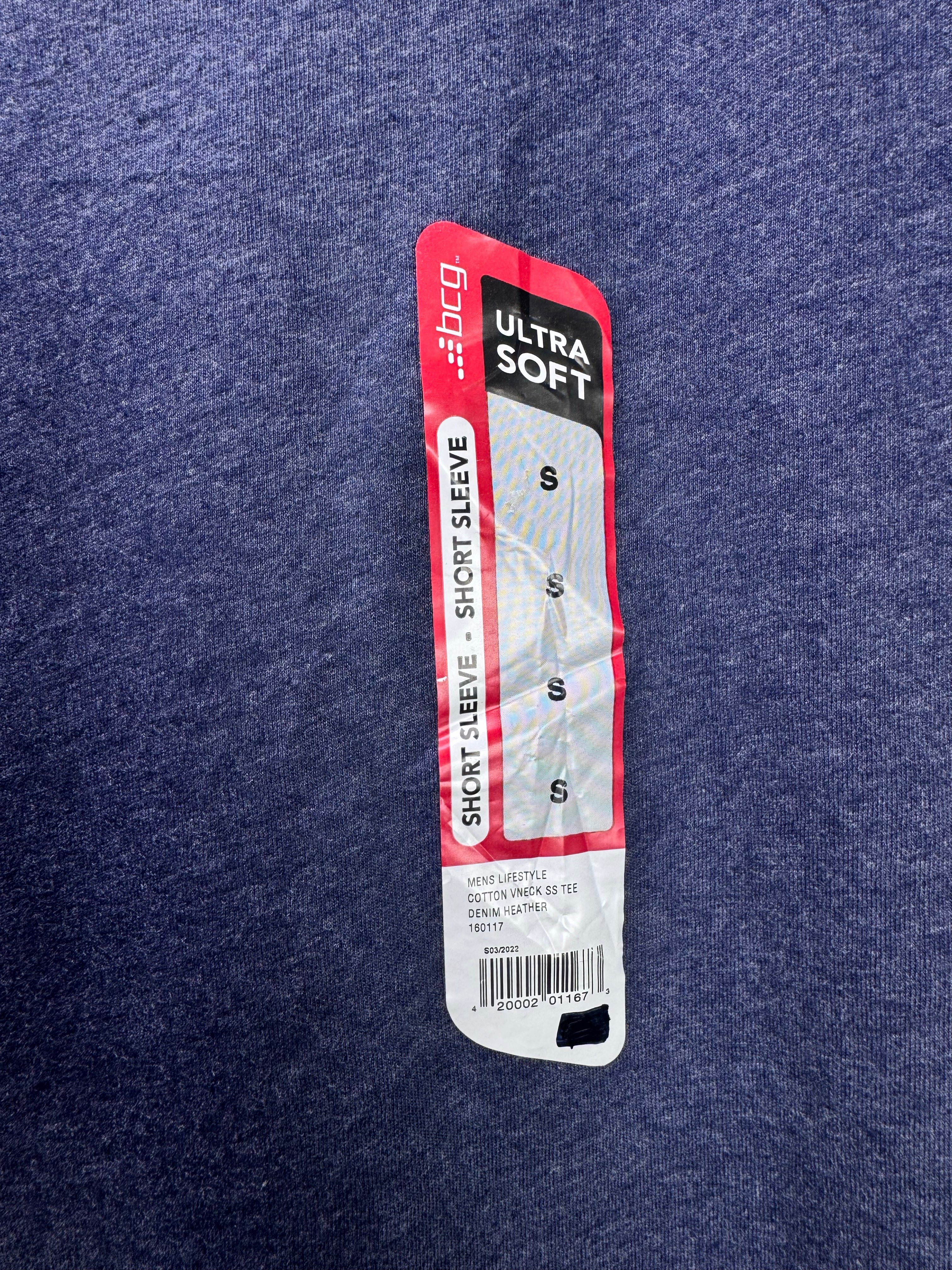 Bcg® Small | Chest: 19.5" | Blue | T-Shirt | Cotton - Poly | 3746 - Genuine Maal