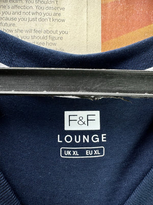 F&F® Large | Chest: 24" | Blue | T-Shirt | Poly - Cotton | 4877 - Genuine Maal