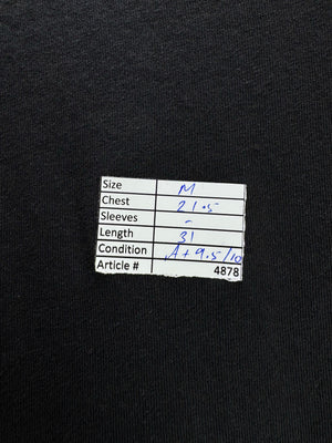 MAN® Medium | Chest: 21.5" | Black | T-Shirts | Cotton | 4878 - Genuine Maal