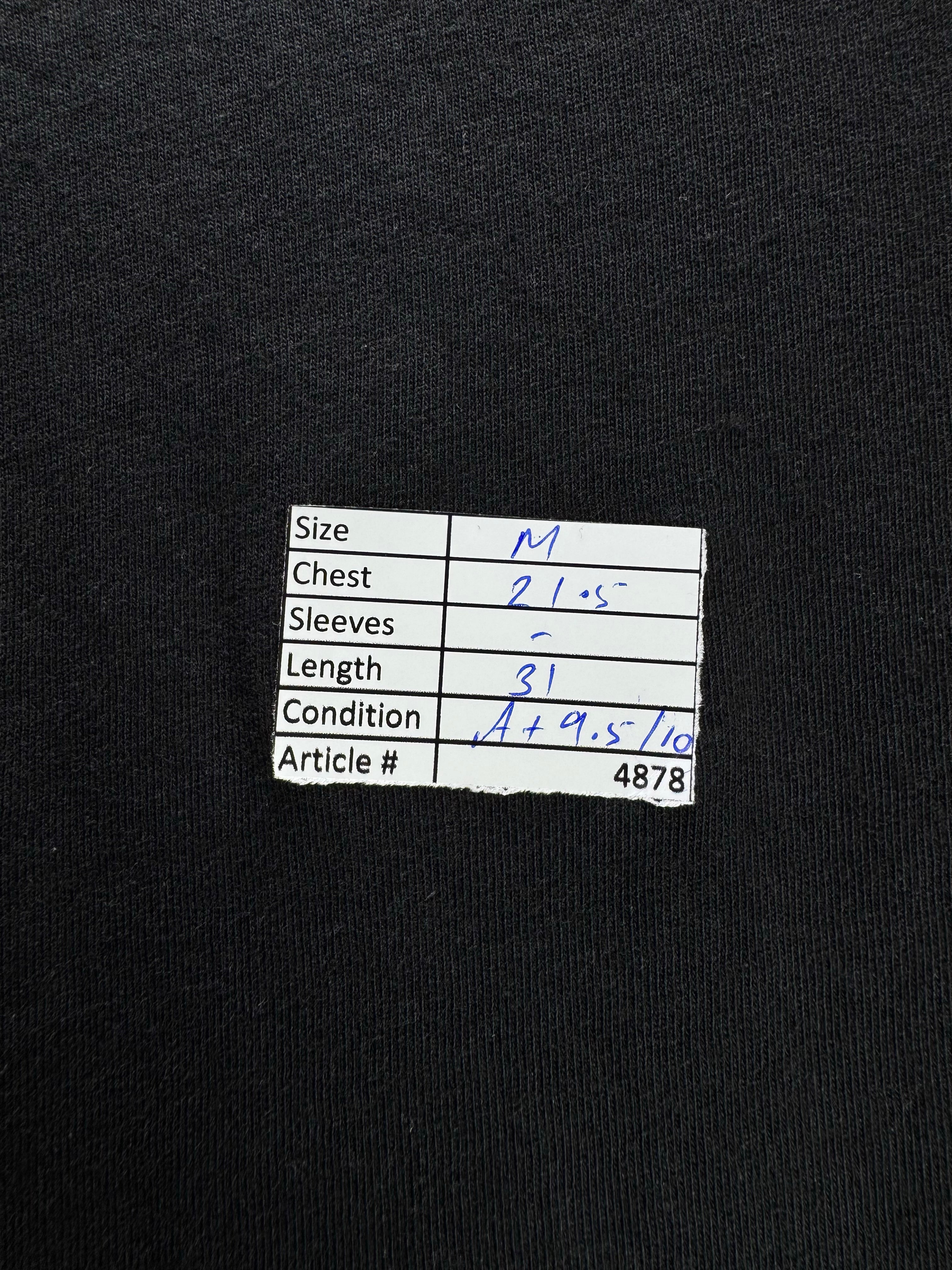 MAN® Medium | Chest: 21.5" | Black | T-Shirts | Cotton | 4878 - Genuine Maal