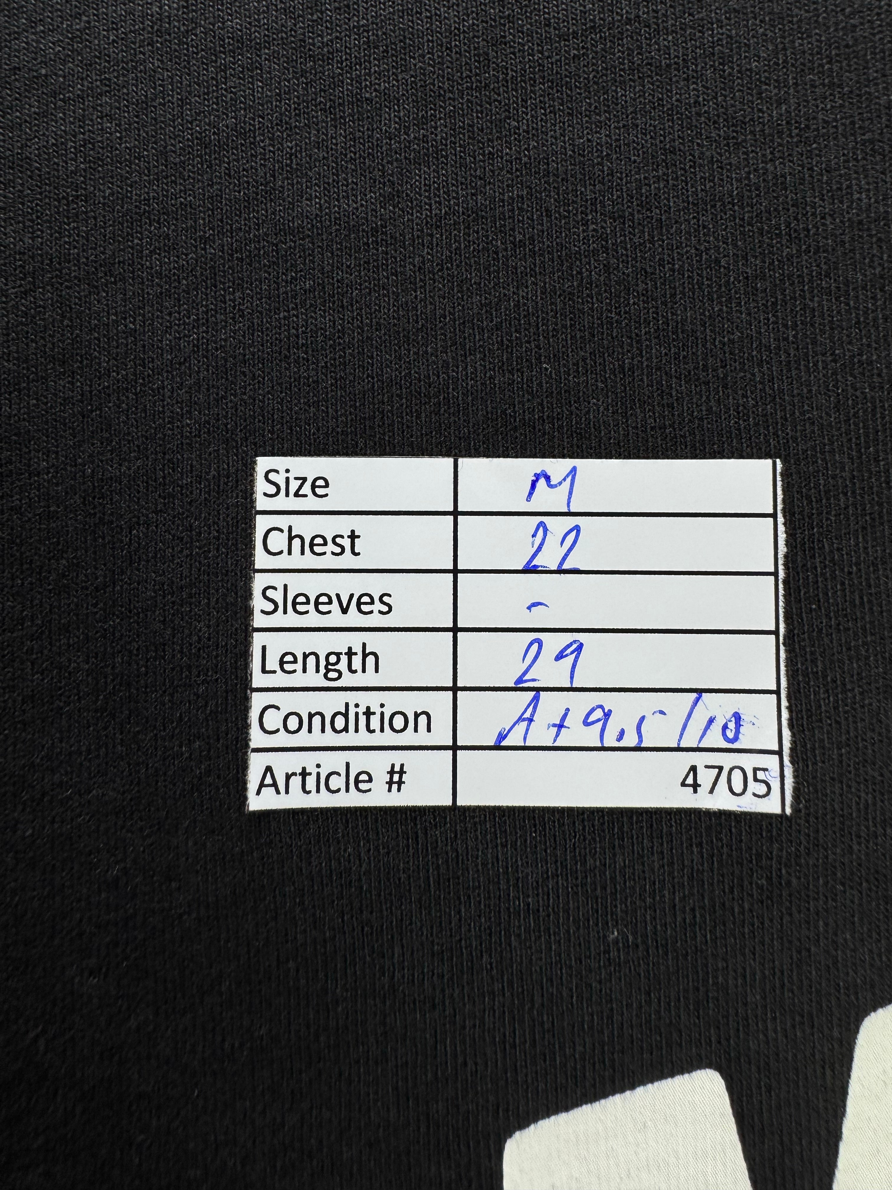 H&M® Medium | Chest: 22" | Black | T-Shirts | Cotton | 4705 - Genuine Maal