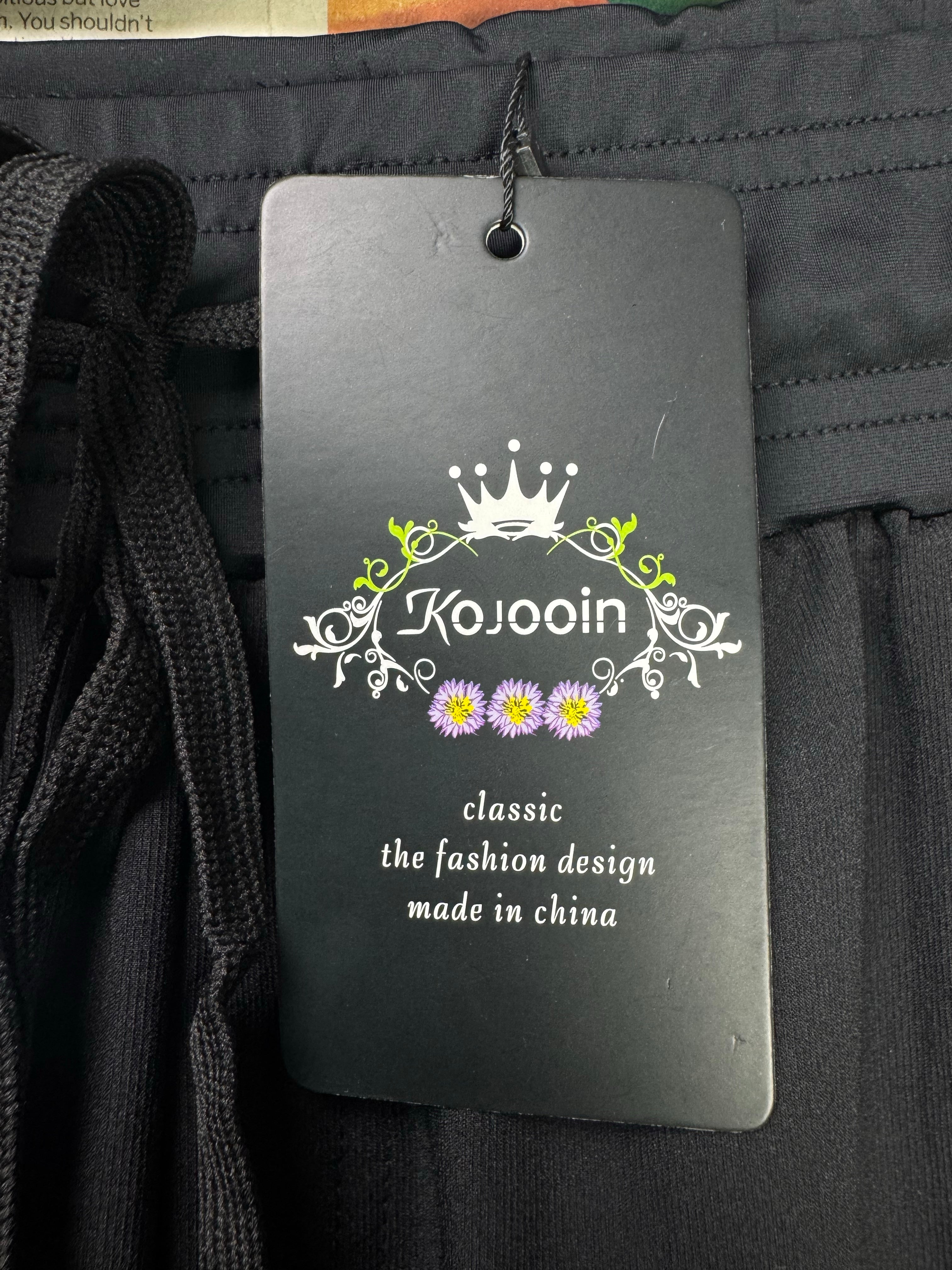 Kojooin® Waist: 26" to 28" | Black | Trousers | Nylon - Spandex | 1340 - Genuine Maal