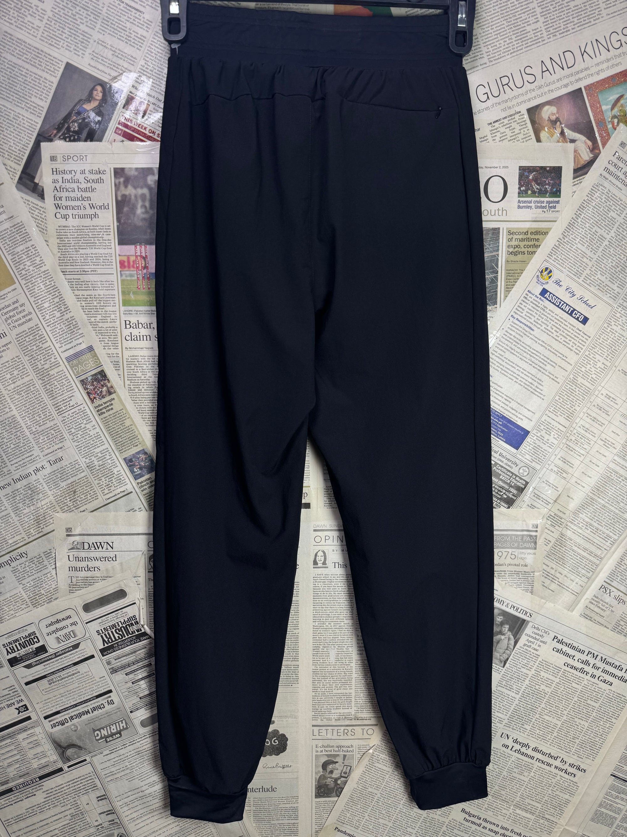 Kojooin® Waist: 26" to 28" | Black | Trousers | Nylon - Spandex | 1340 - Genuine Maal