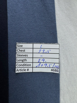 George® Large | Chest: 23.5" | Blue | Camp Shirt | Cotton | 4686 - Genuine Maal