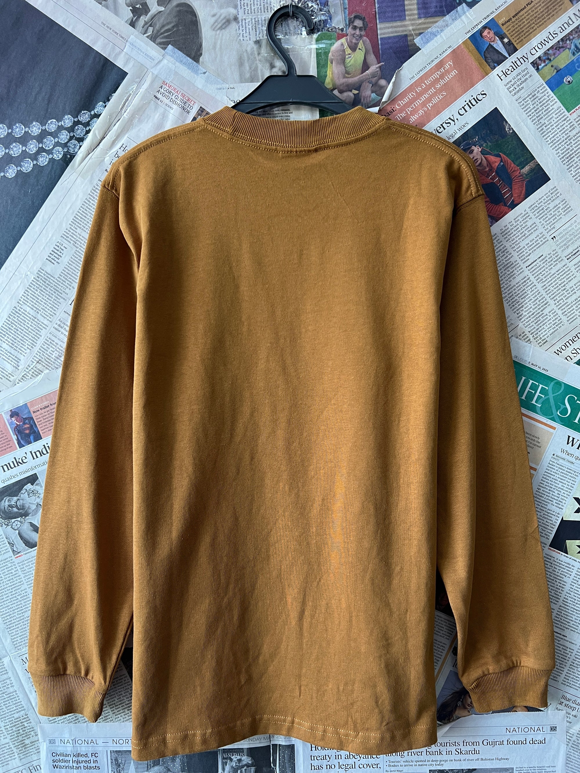 KtShield® Small | Chest: 19.5" | Mustard | Sweat Shirt | 472 - Genuine Maal