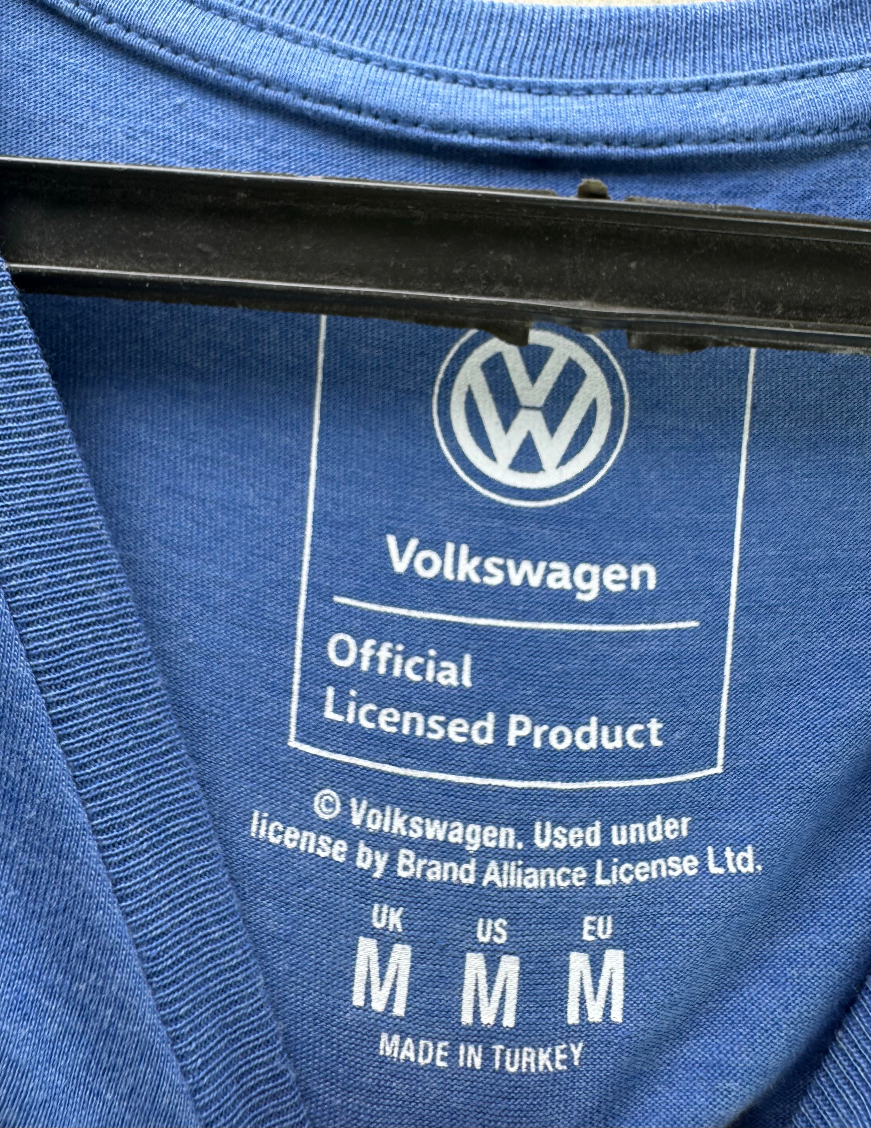 Volkswagen® Small | Chest: 20.5" | Blue | T-Shirt | Poly - Catton | 4688 - Genuine Maal