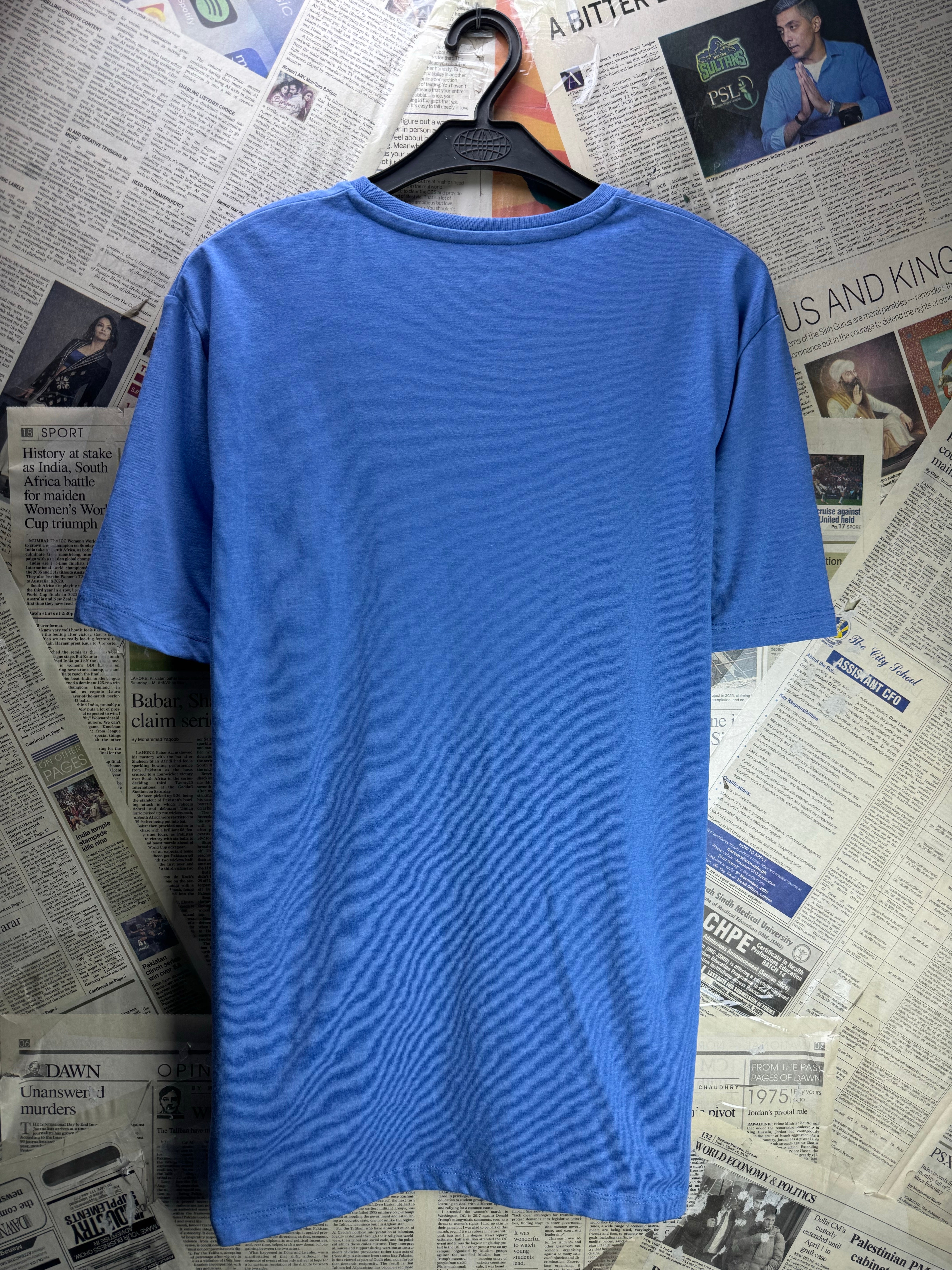Volkswagen® Small | Chest: 20.5" | Blue | T-Shirt | Poly - Catton | 4688 - Genuine Maal
