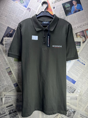 McKenzie® Medium | Chest: 21.5" | Green | Polo Shirts | Cotton | 4679 - Genuine Maal