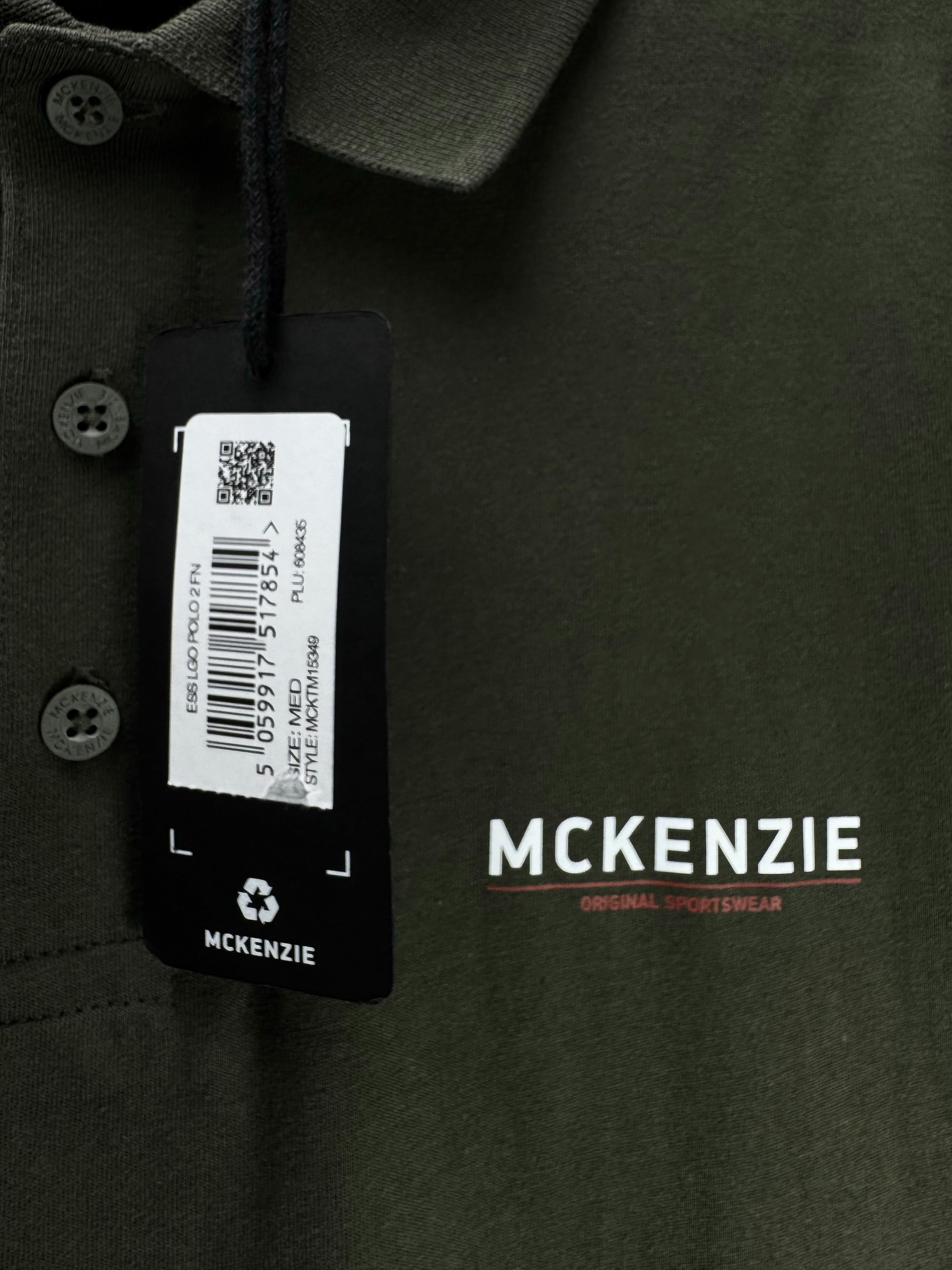 McKenzie® Medium | Chest: 21.5" | Green | Polo Shirts | Cotton | 4679 - Genuine Maal
