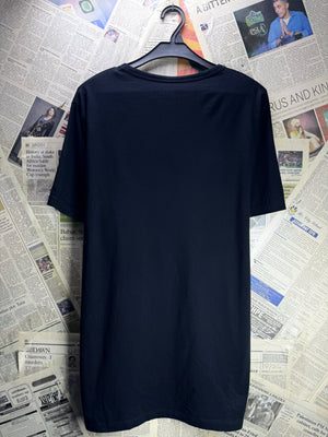 Jack&Jones® Small | Chest: 21" | Black | T-Shirt | Cotton - Elastane | 4678 - Genuine Maal