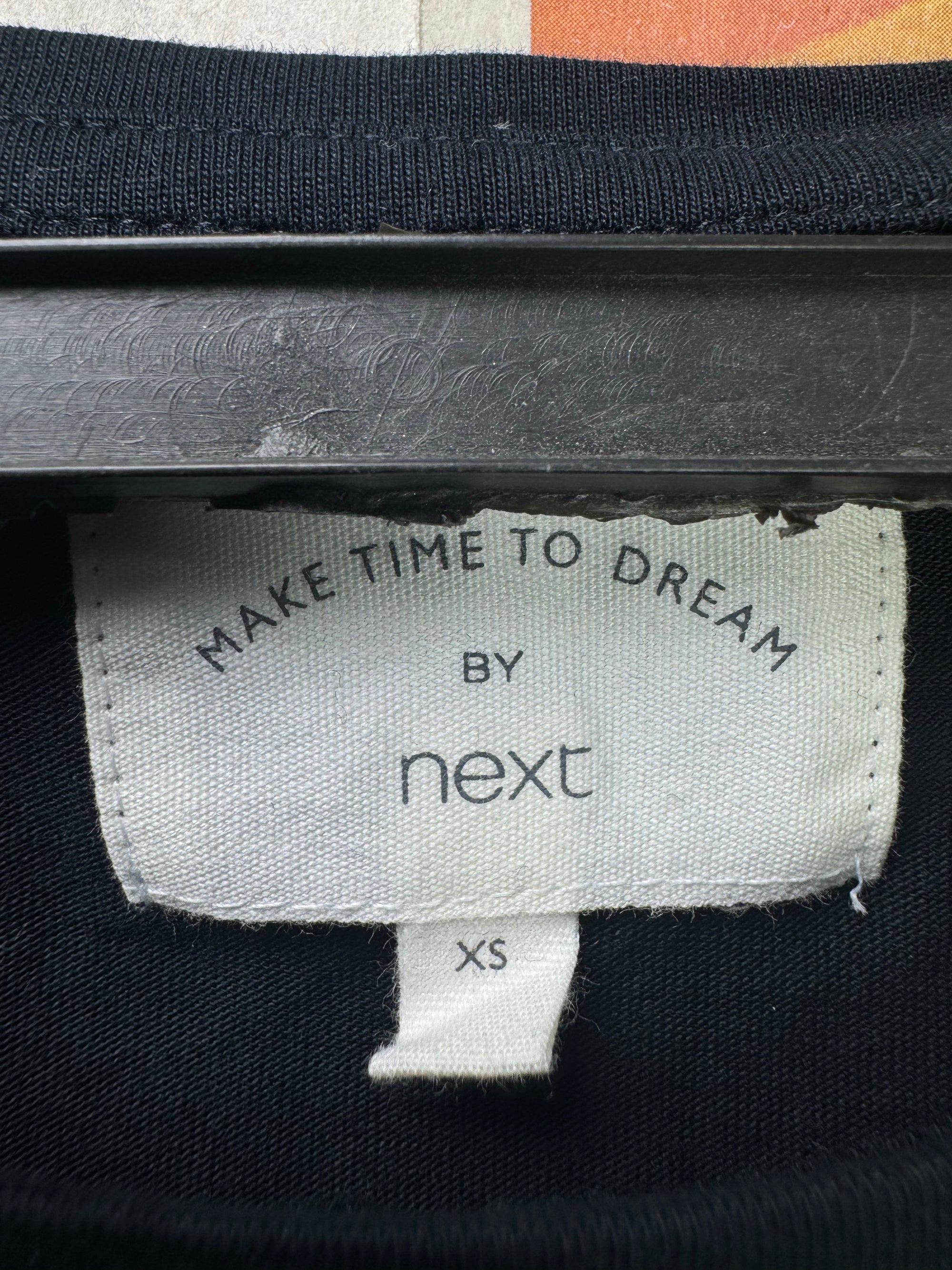 Next® XS | Chest: 18" | Black | T-Shirt | Cotton | 3527 - Genuine Maal