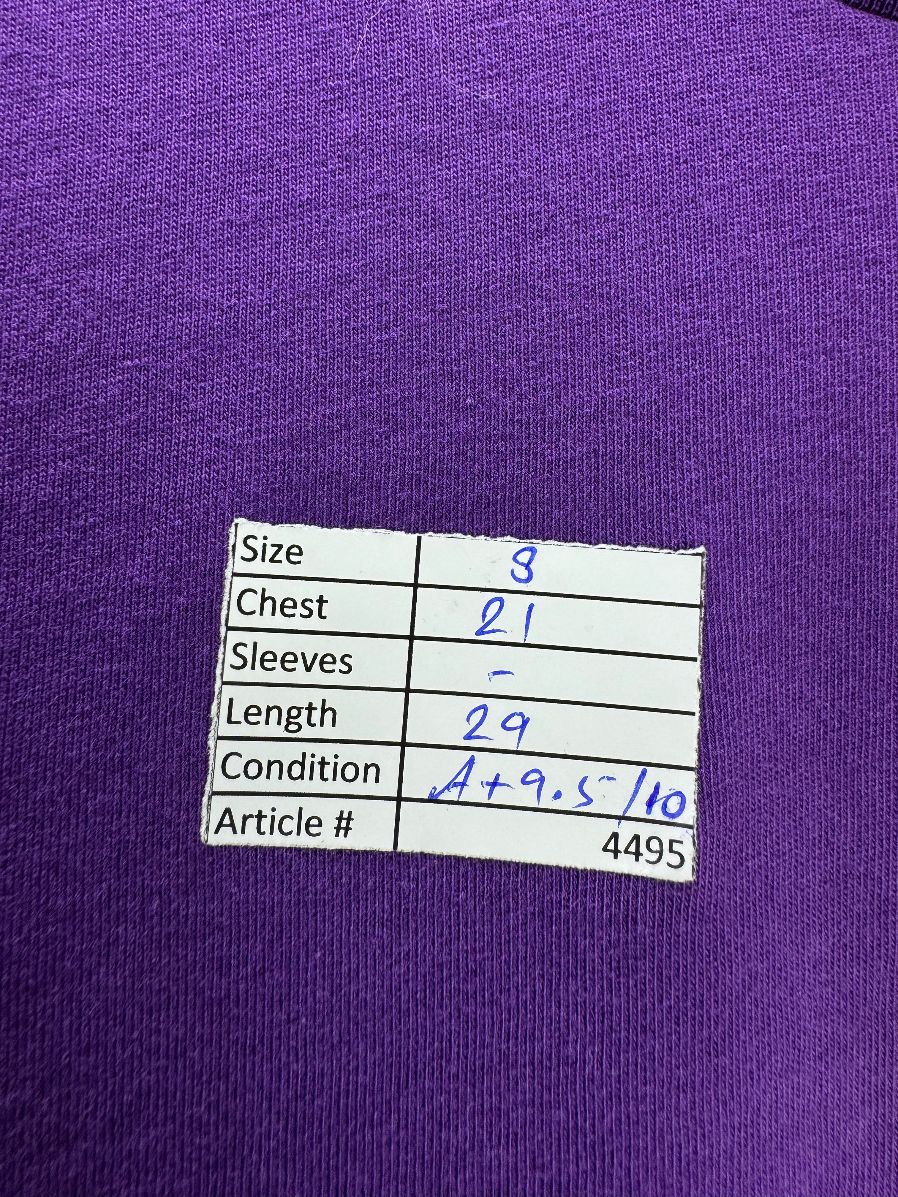 Lyle&Scott® Small | Chest: 21" | Purple | T-Shirt | Cotton | 4495 - Genuine Maal