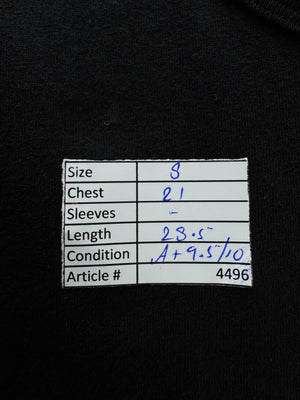 French Connection® Small | Chest: 21" | Black | T-Shirt | Cotton | 4496 - Genuine Maal