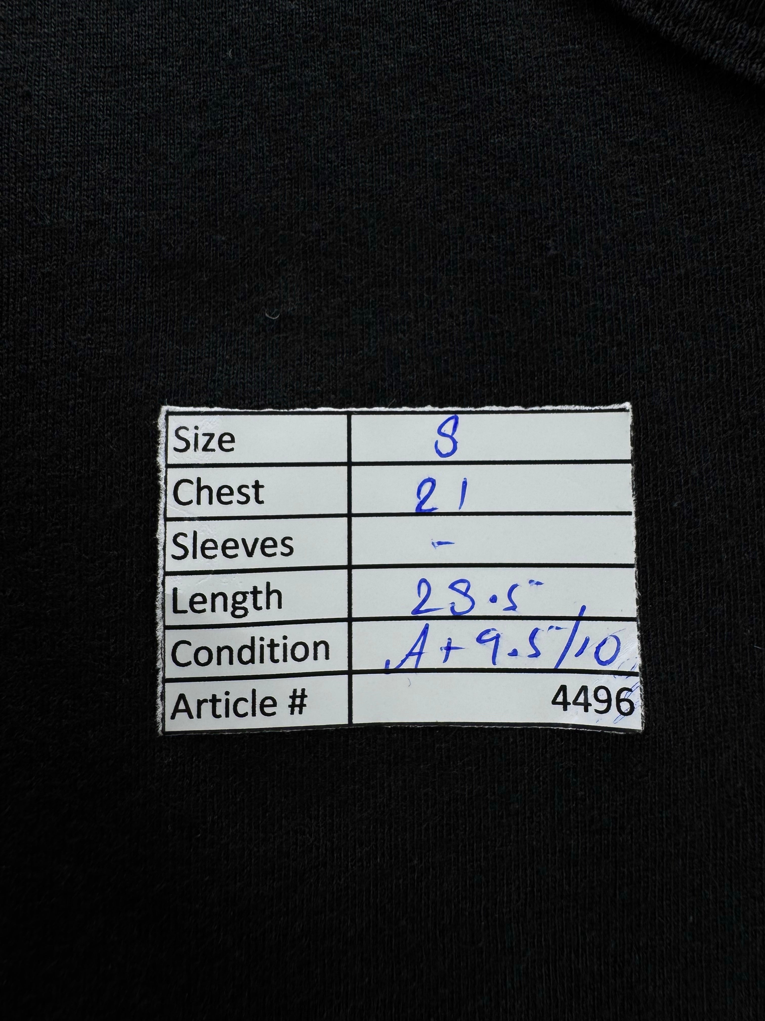 French Connection® Small | Chest: 21" | Black | T-Shirt | Cotton | 4496 - Genuine Maal