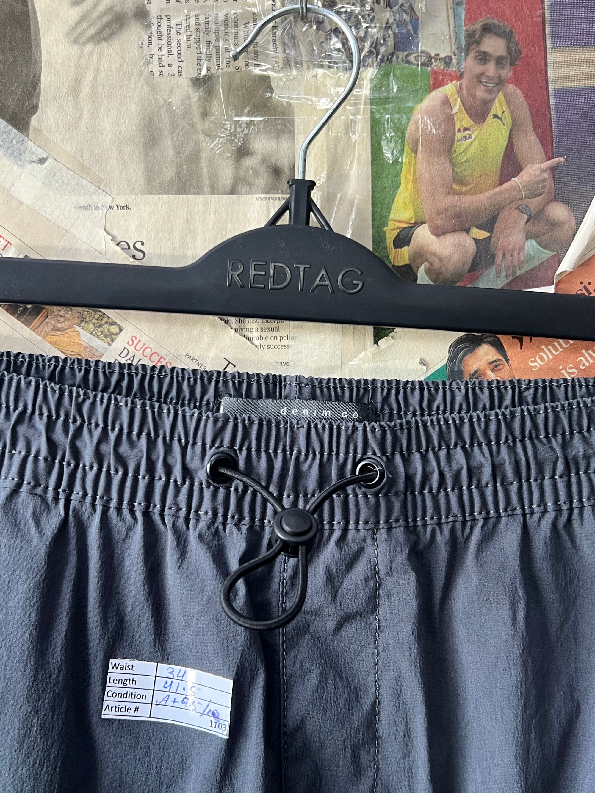 Denim Co® Waist: 34" | Grey | Cargo Trousers | 1103 - Genuine Maal