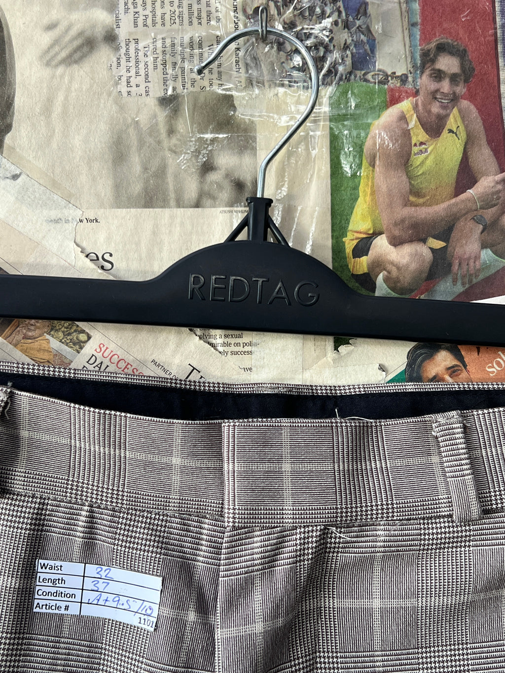 H&M® Waist: 32" | Check | Dress Pants | 1101 - Genuine Maal