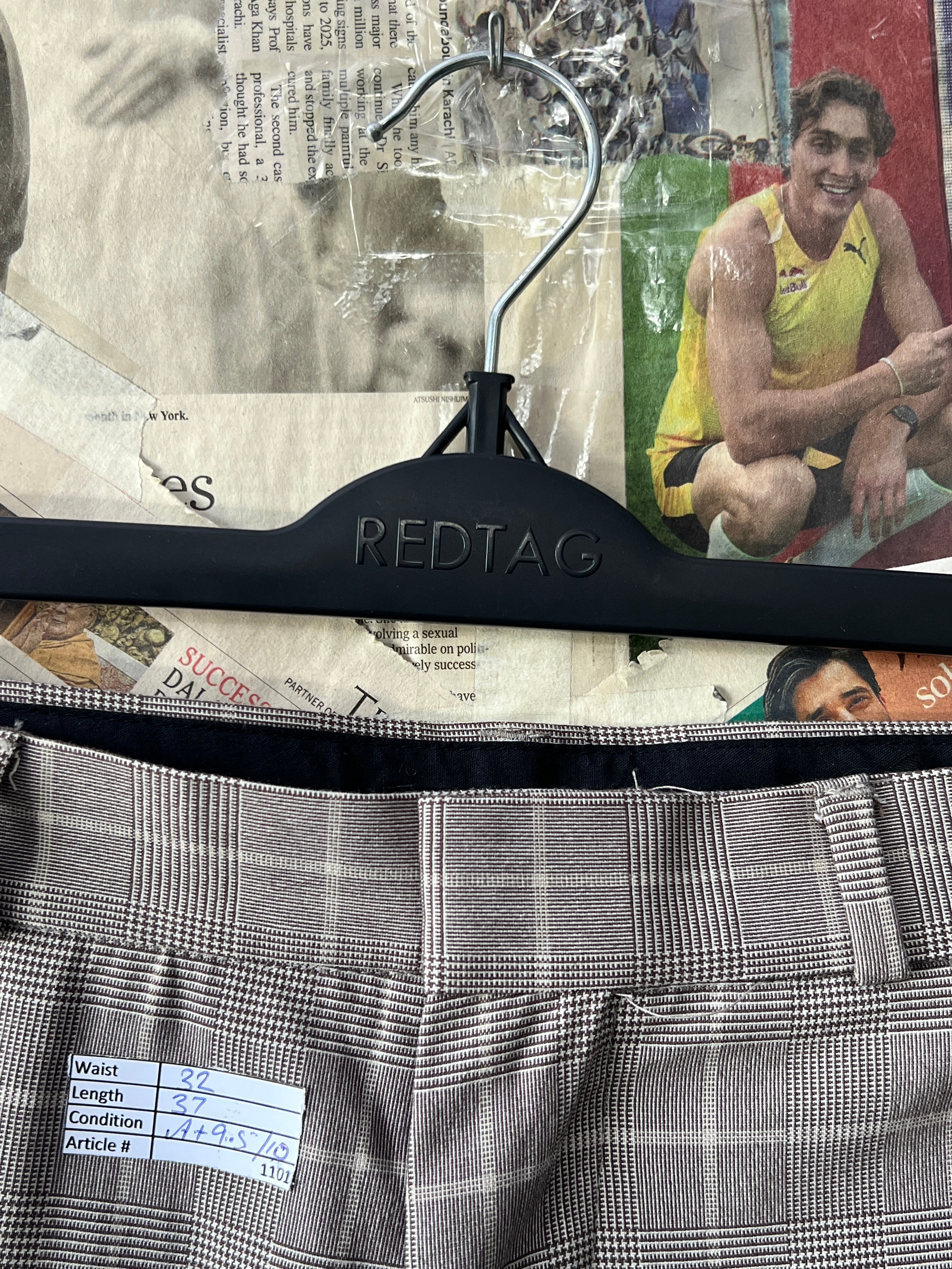 H&M® Waist: 32" | Check | Dress Pants | 1101 - Genuine Maal