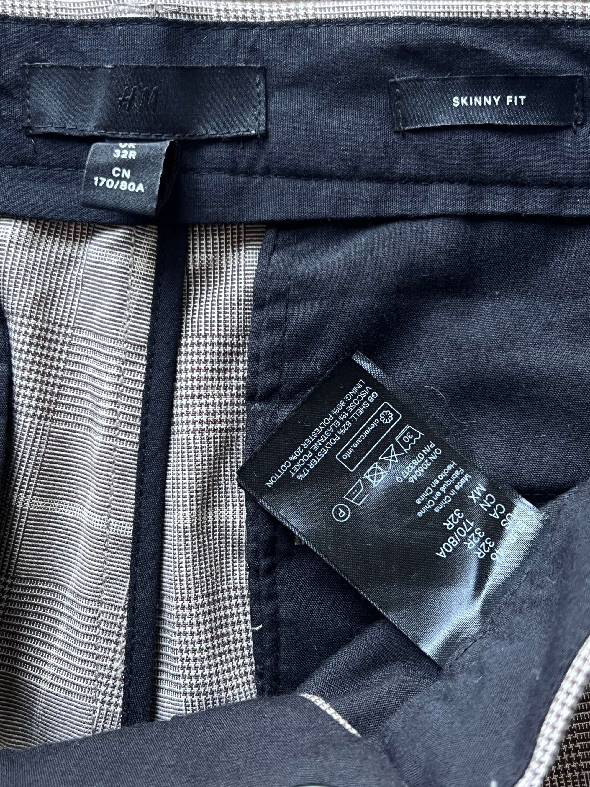 H&M® Waist: 32" | Check | Dress Pants | 1101 - Genuine Maal