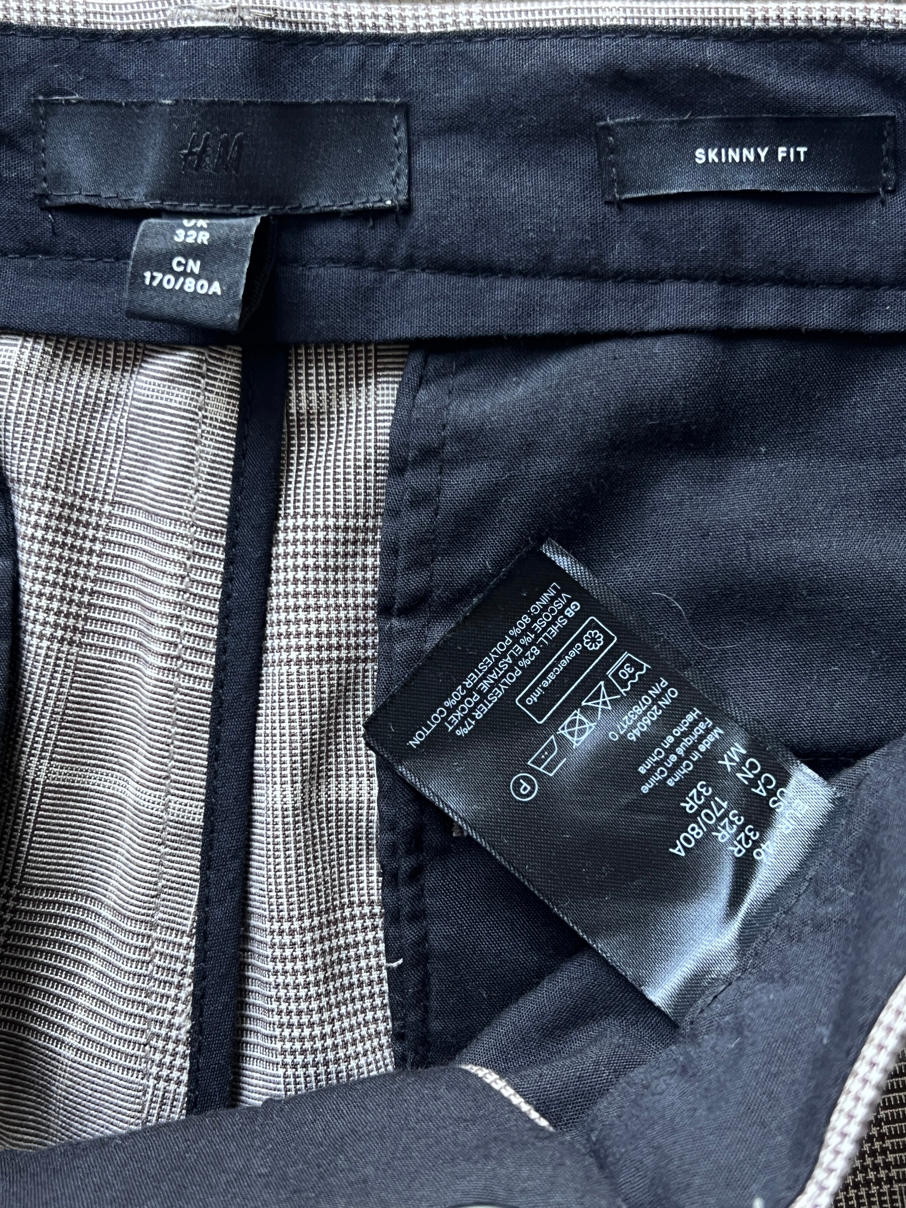H&M® Waist: 32" | Check | Dress Pants | 1101 - Genuine Maal