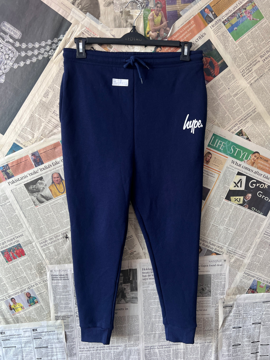 Hype® Waist: 32" | Blue | Trouser | 1100 - Genuine Maal