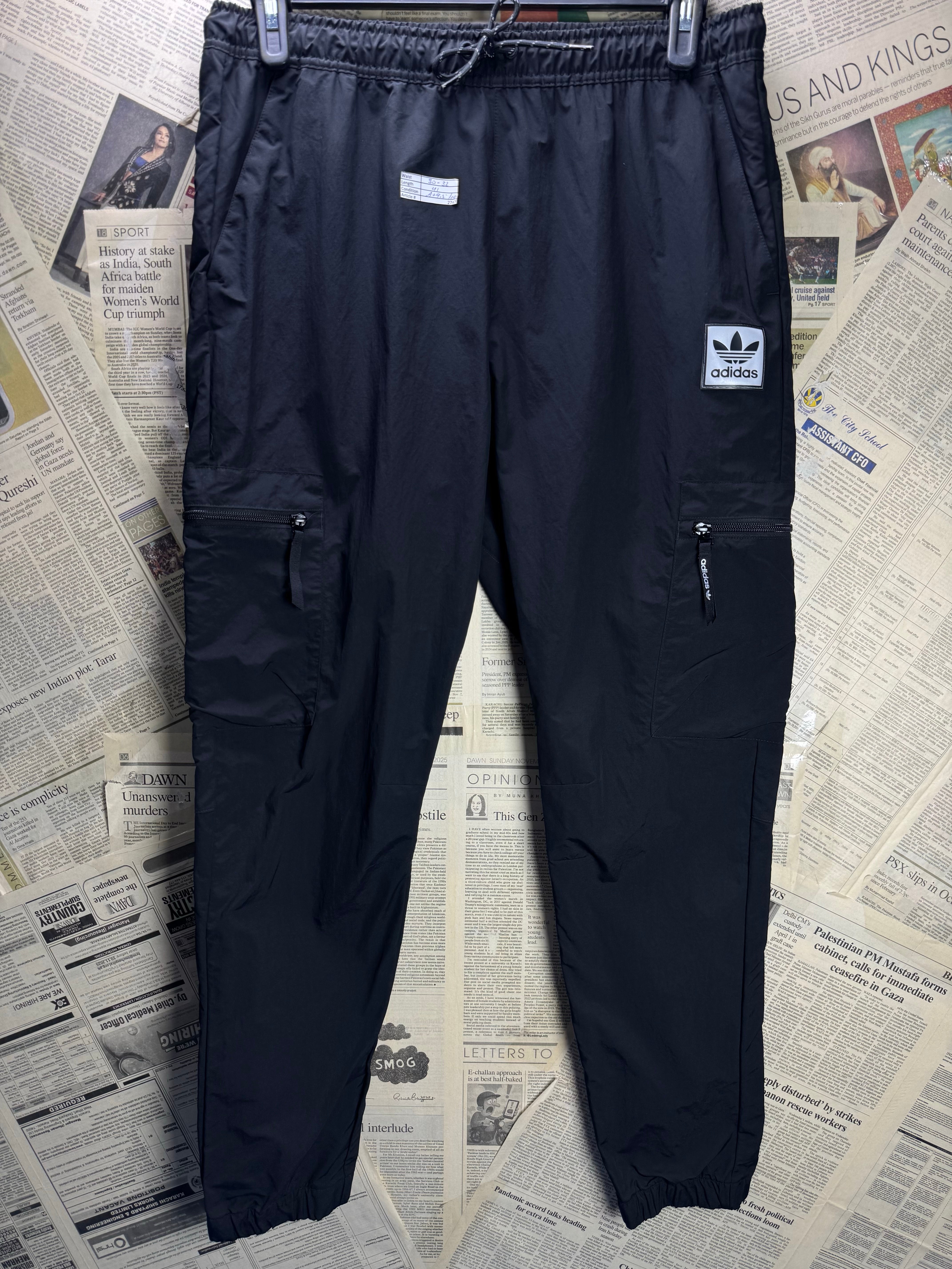 Adi*as® Medium | Chest: 22.5" | Red | Gym Track Suit | Poly - Elastane | 4680 - Genuine Maal