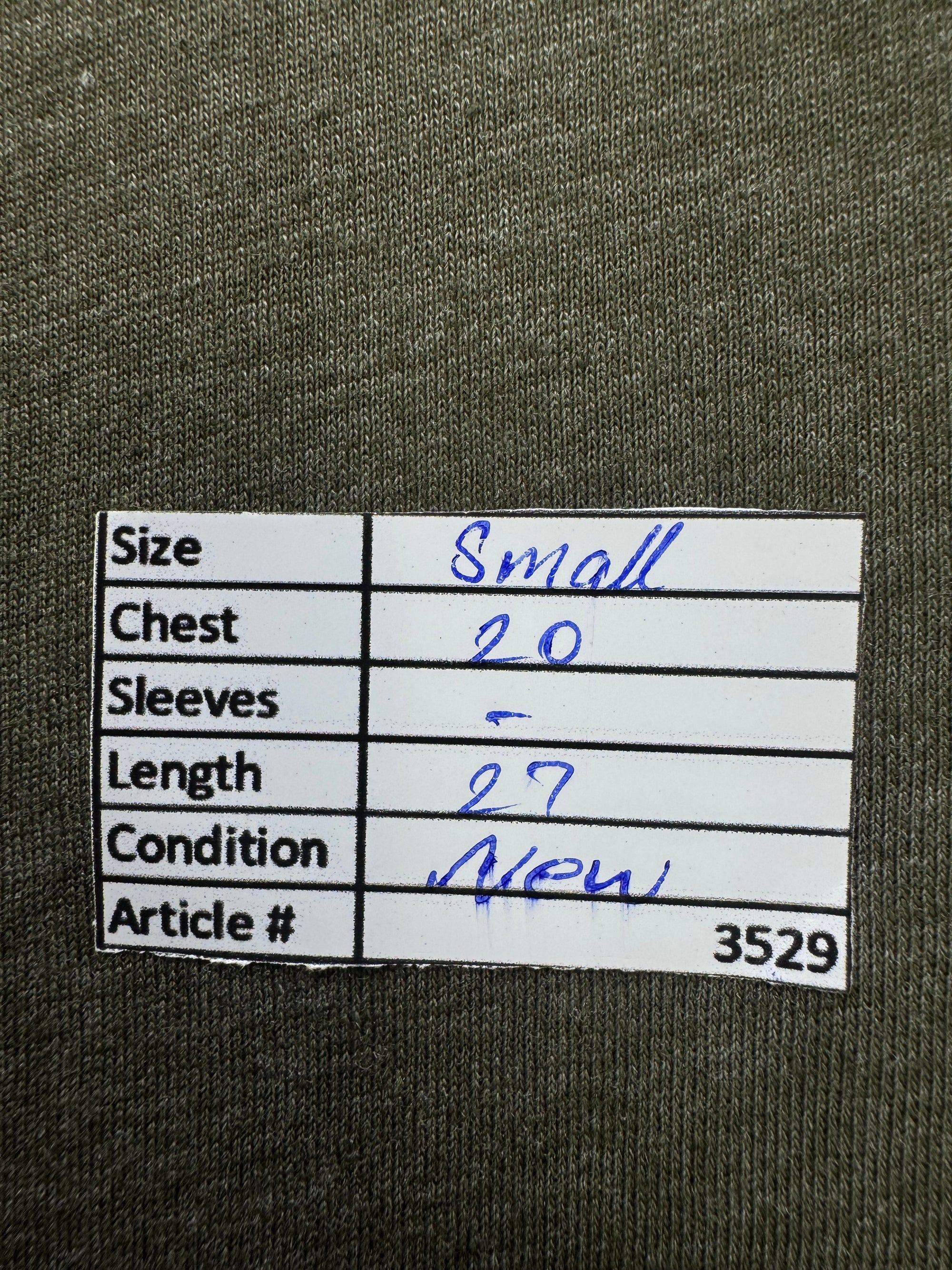 Arizona® Small | Chest: 20" | Moss | T-Shirt | Cotton - Poly | 3529 - Genuine Maal