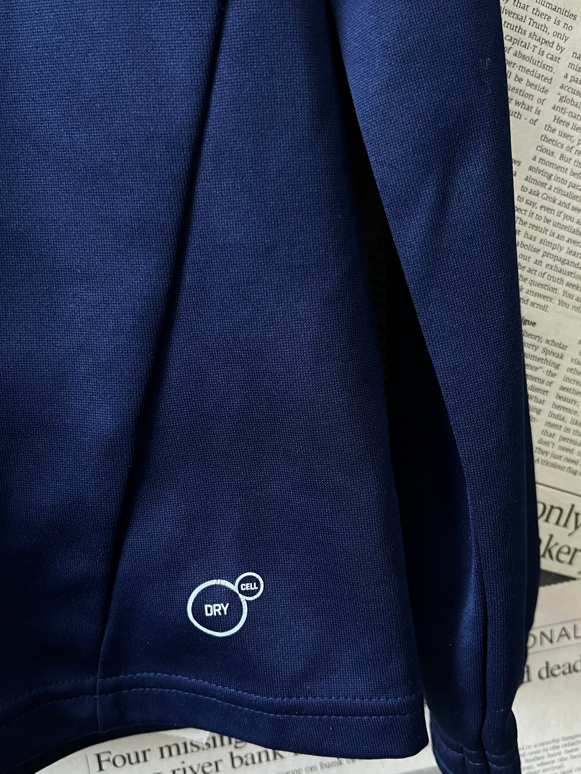 P*ma® Small | Chest: 20" | Blue | Quarter Zip Pullover | 818 - Genuine Maal