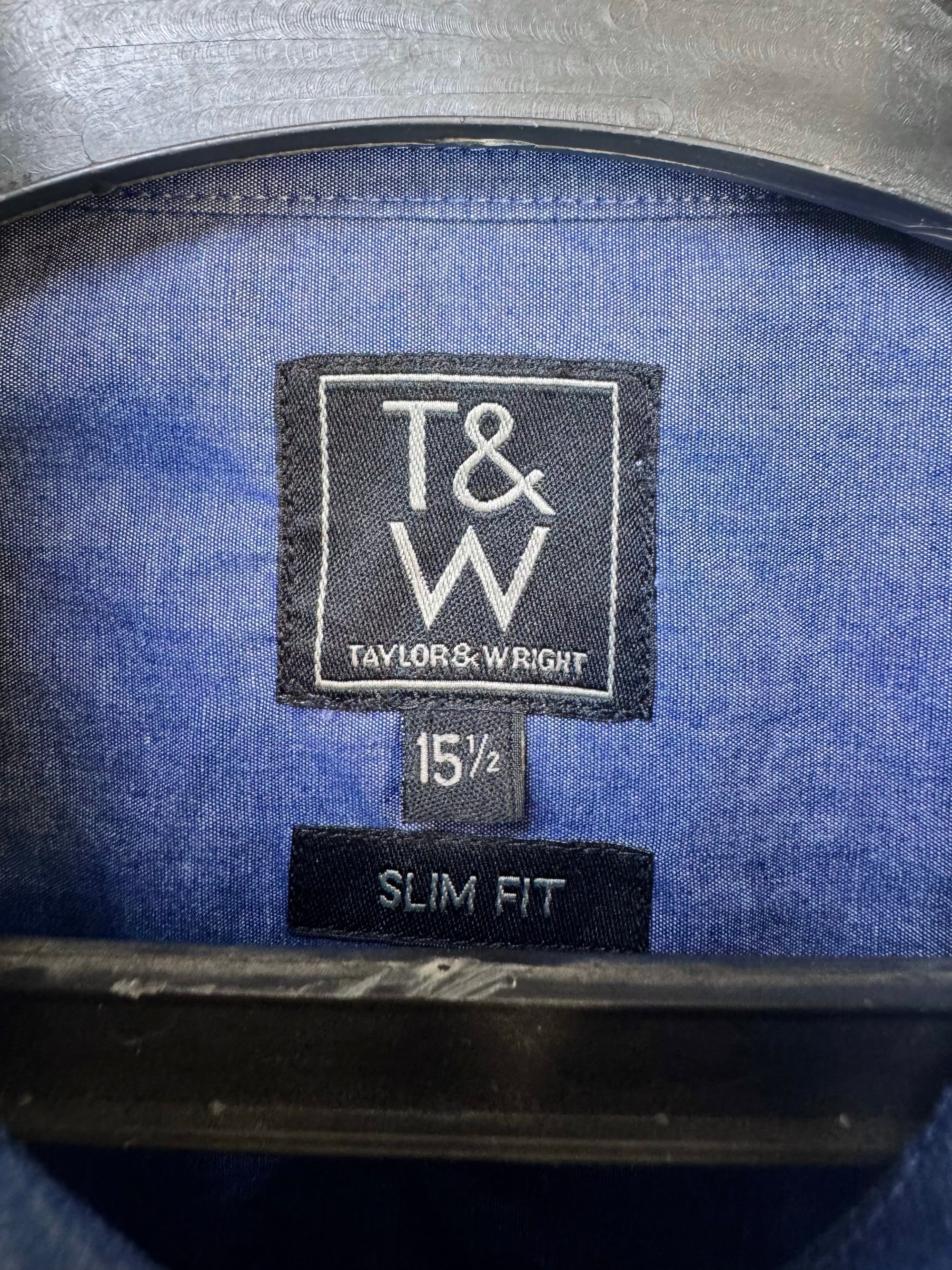 Taylor&Wright® Medium | Chest: 21.5" | Blue | Shirt | Cotton - Poly | 3724 - Genuine Maal
