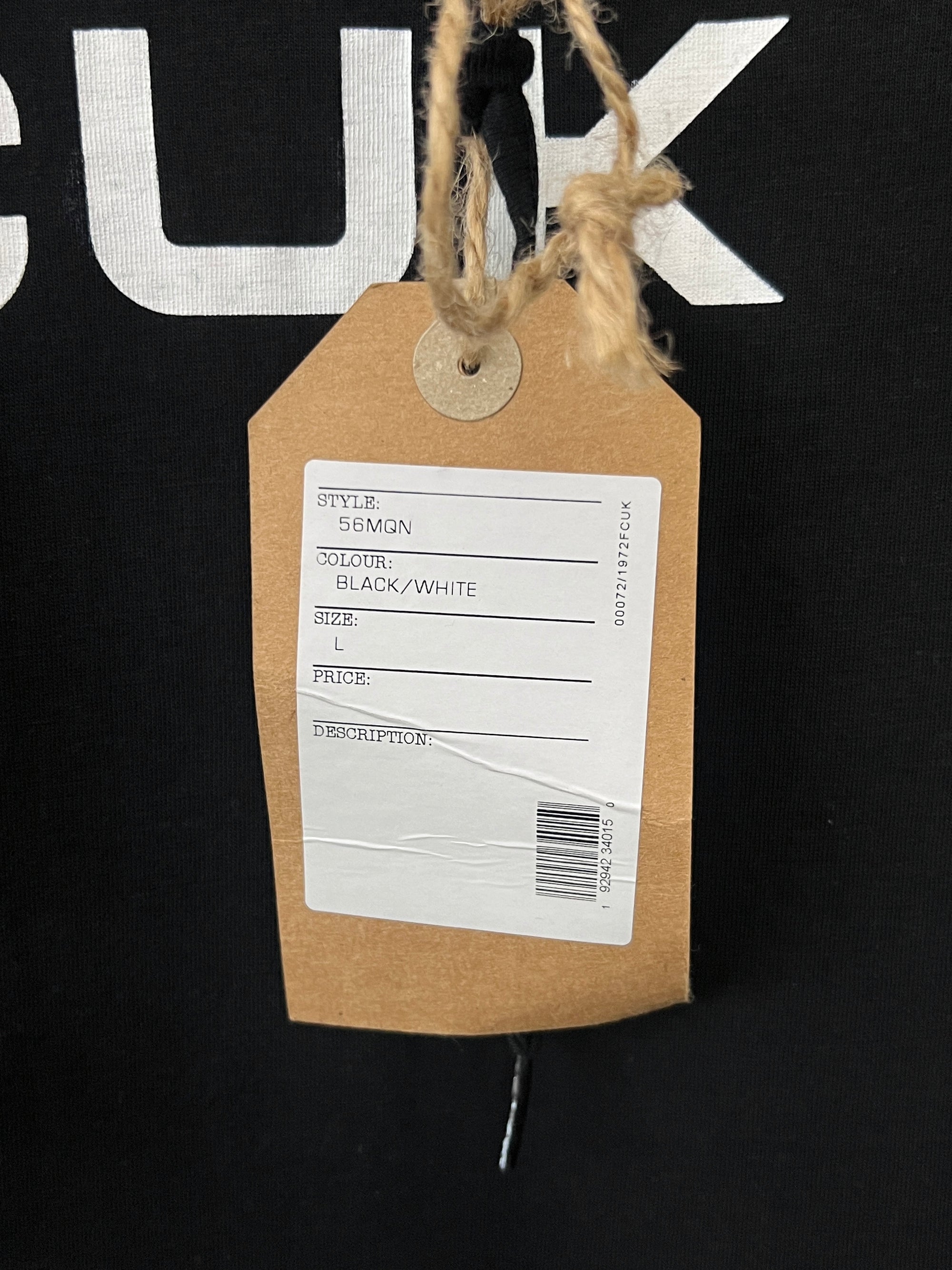 Fc*k® Small | Chest: 21" | Black | Hoodie | 839 - Genuine Maal