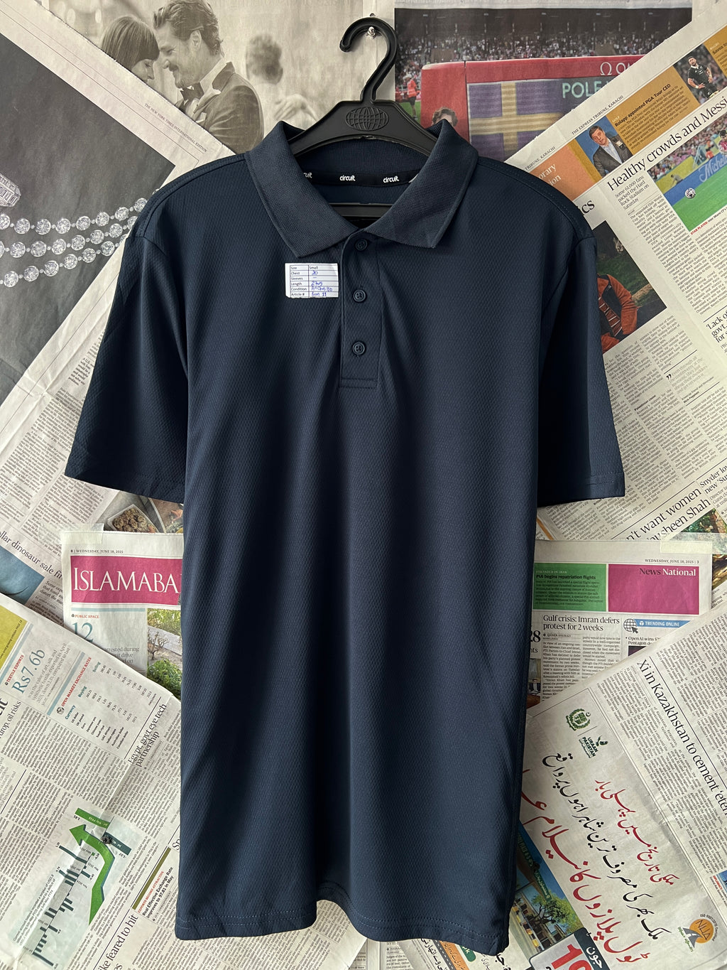 CIRCUIT® Black | Small | Chest: 20" | T11 - Genuine Maal