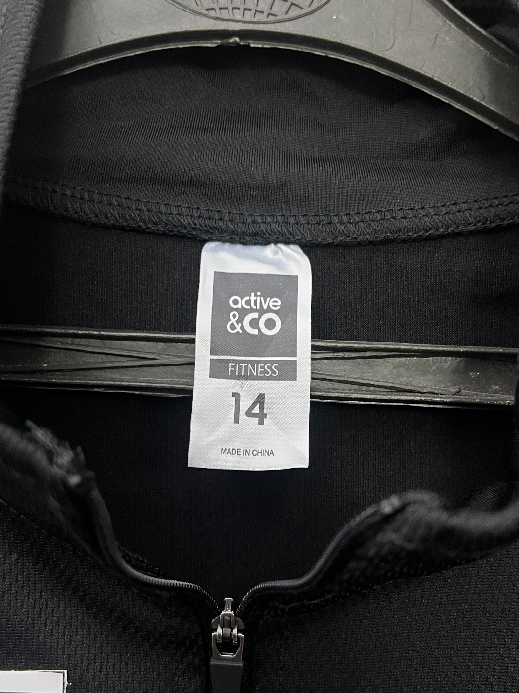 Active & Co® Small | Chest: 20.5" | Black | Jacket | 806 - Genuine Maal