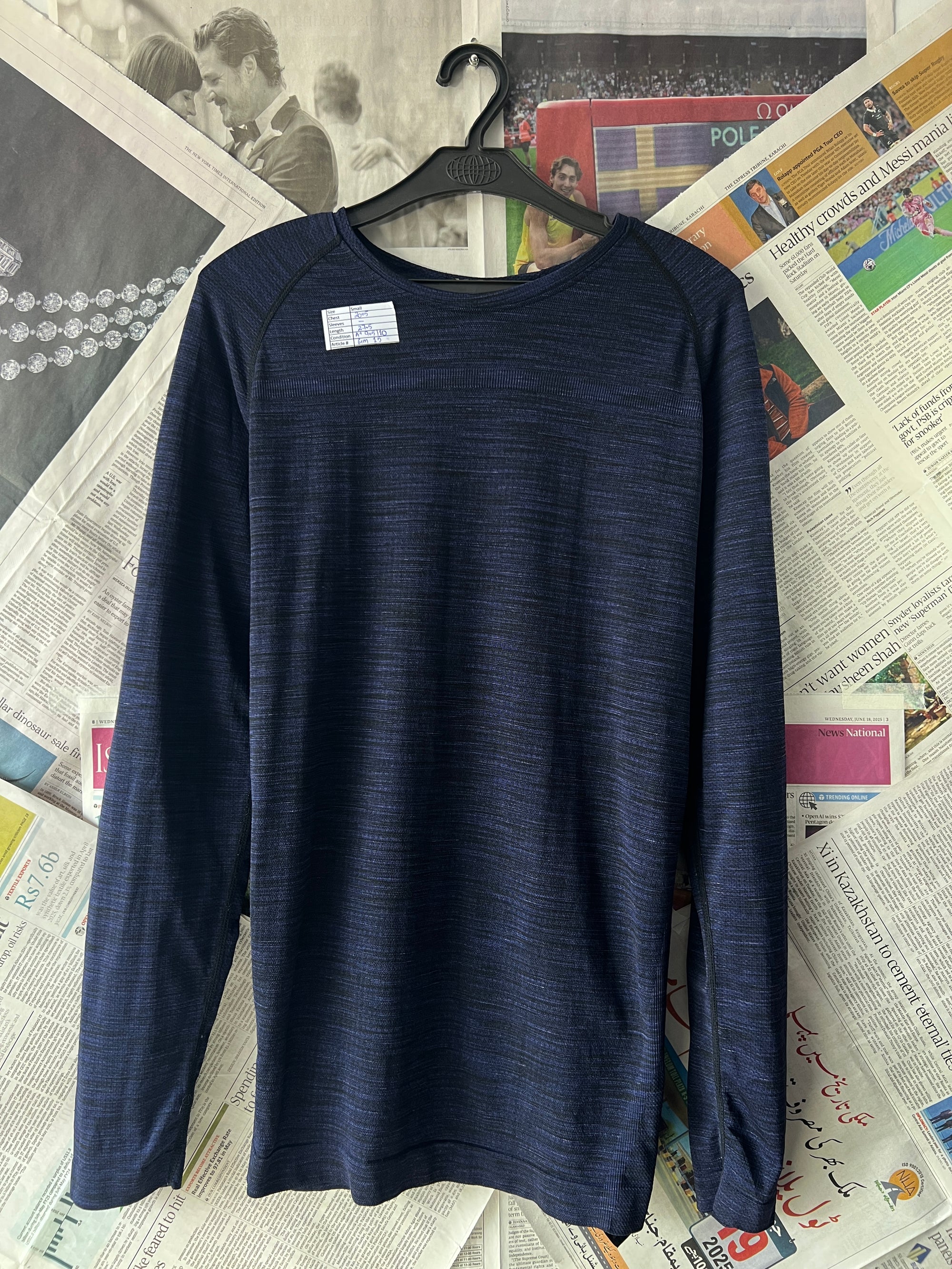 CRANE® Blue | Small | Chest: 20.5" | T15 - Genuine Maal