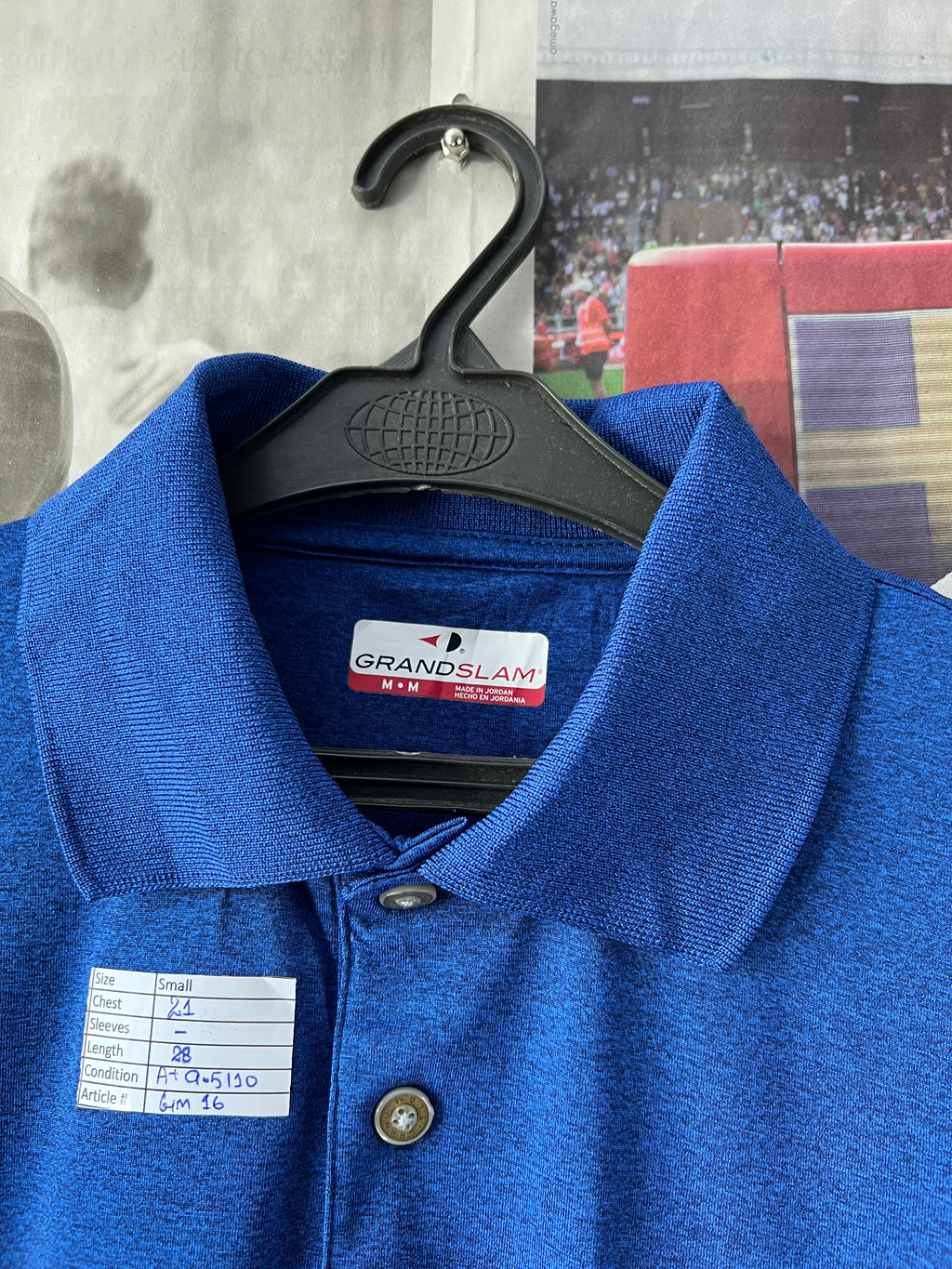 GRAND SLAM® Blue | Small | Chest: 21" | T16 - Genuine Maal