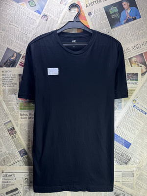 H&M® Small | Chest: 19.5" | Black | T-Shirt | Cotton | 5293 - Genuine Maal