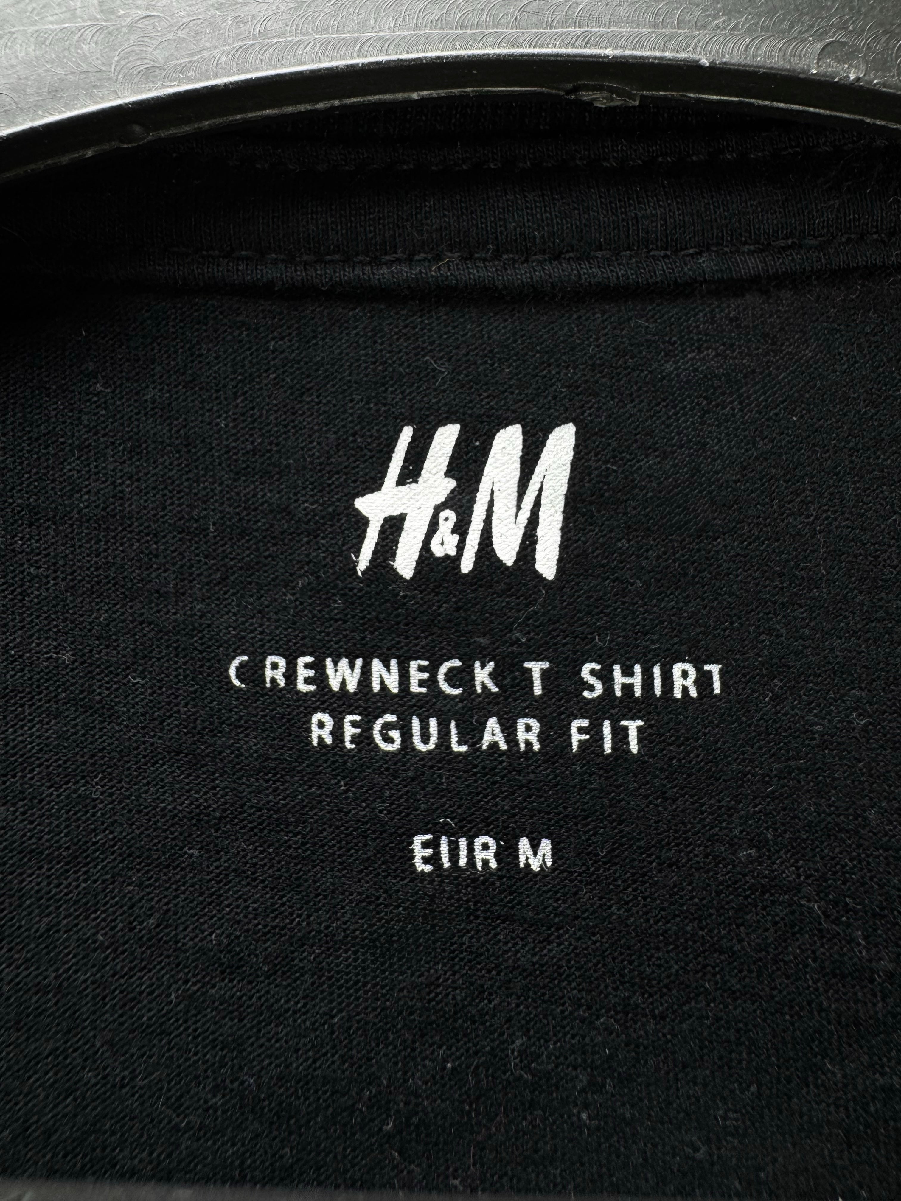 H&M® Small | Chest: 19.5" | Black | T-Shirt | Cotton | 5293 - Genuine Maal