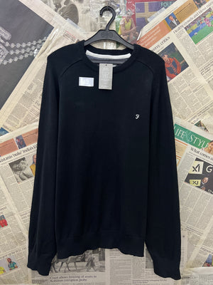 Farah® Large | Chest: 23" | Black | Sweat Shirt | 805 - Genuine Maal