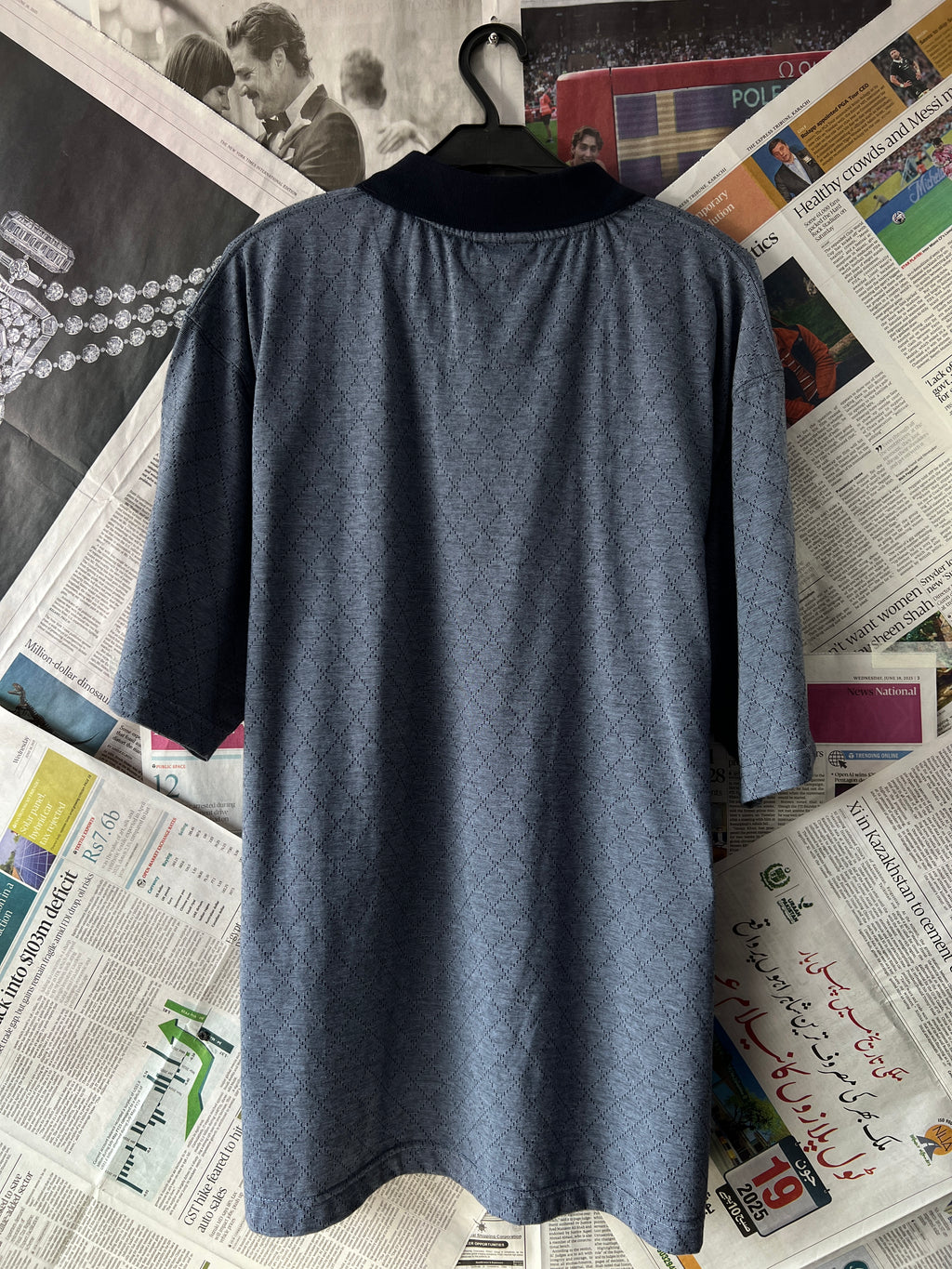 JACK NEWTON® Grey | Large | Chest: 23" | T19 - Genuine Maal