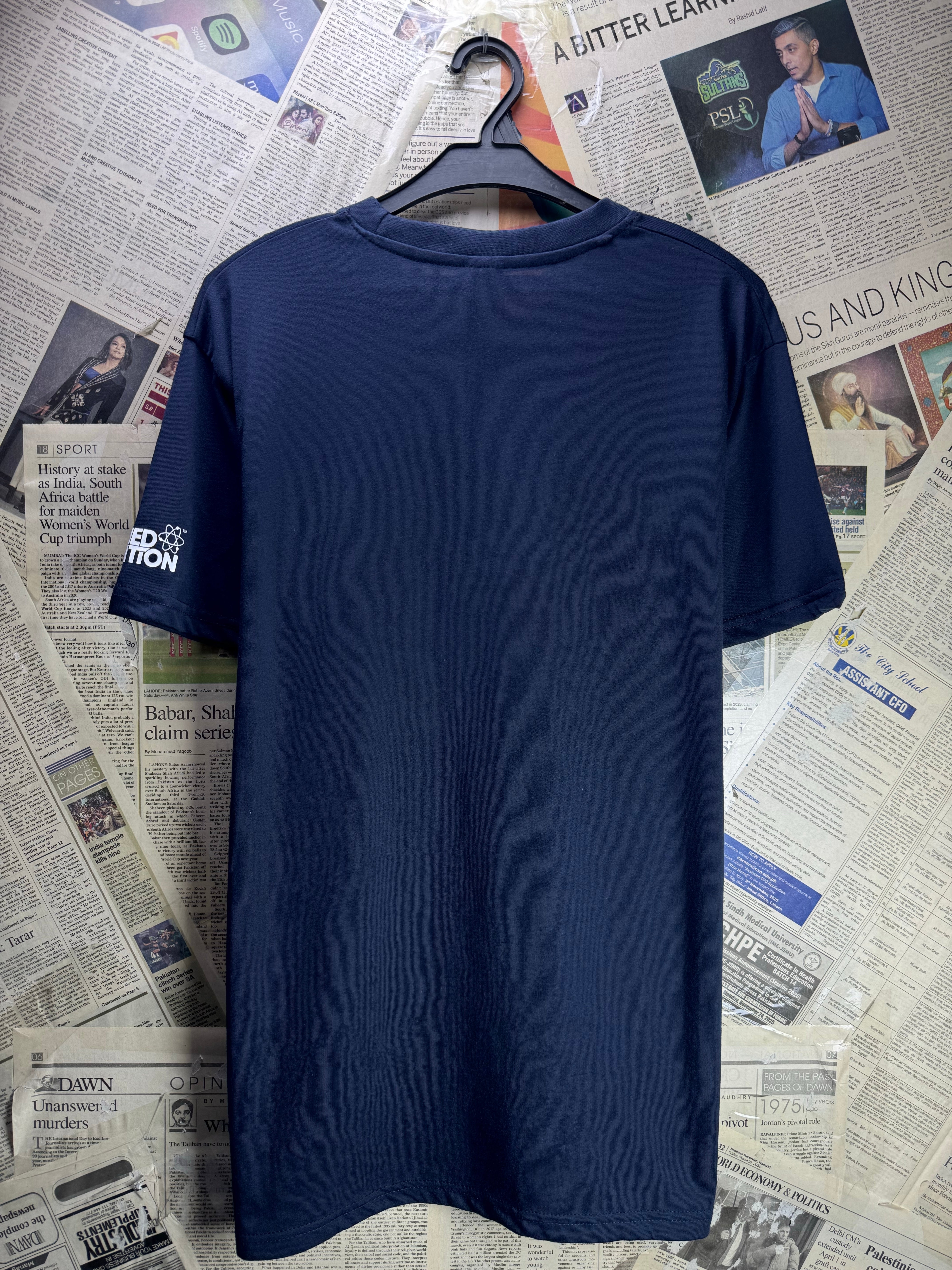 Applied Nutrition® Small | Chest: 20" | Black | T-Shirt | Poly - Cotton | 5124 - Genuine Maal