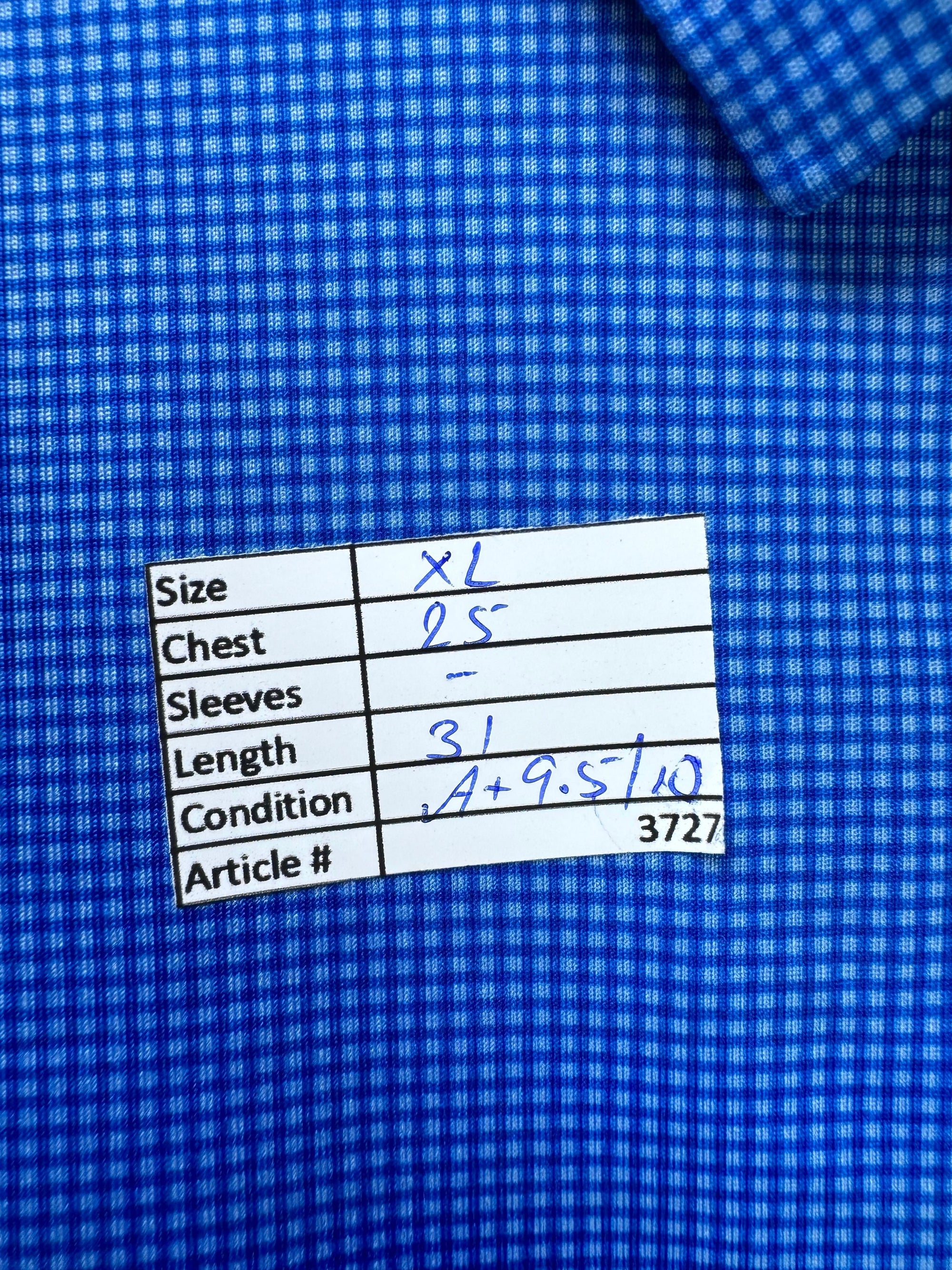 Callaway® XL | Chest: 25" | Blue | Golf Polo | 3727 - Genuine Maal